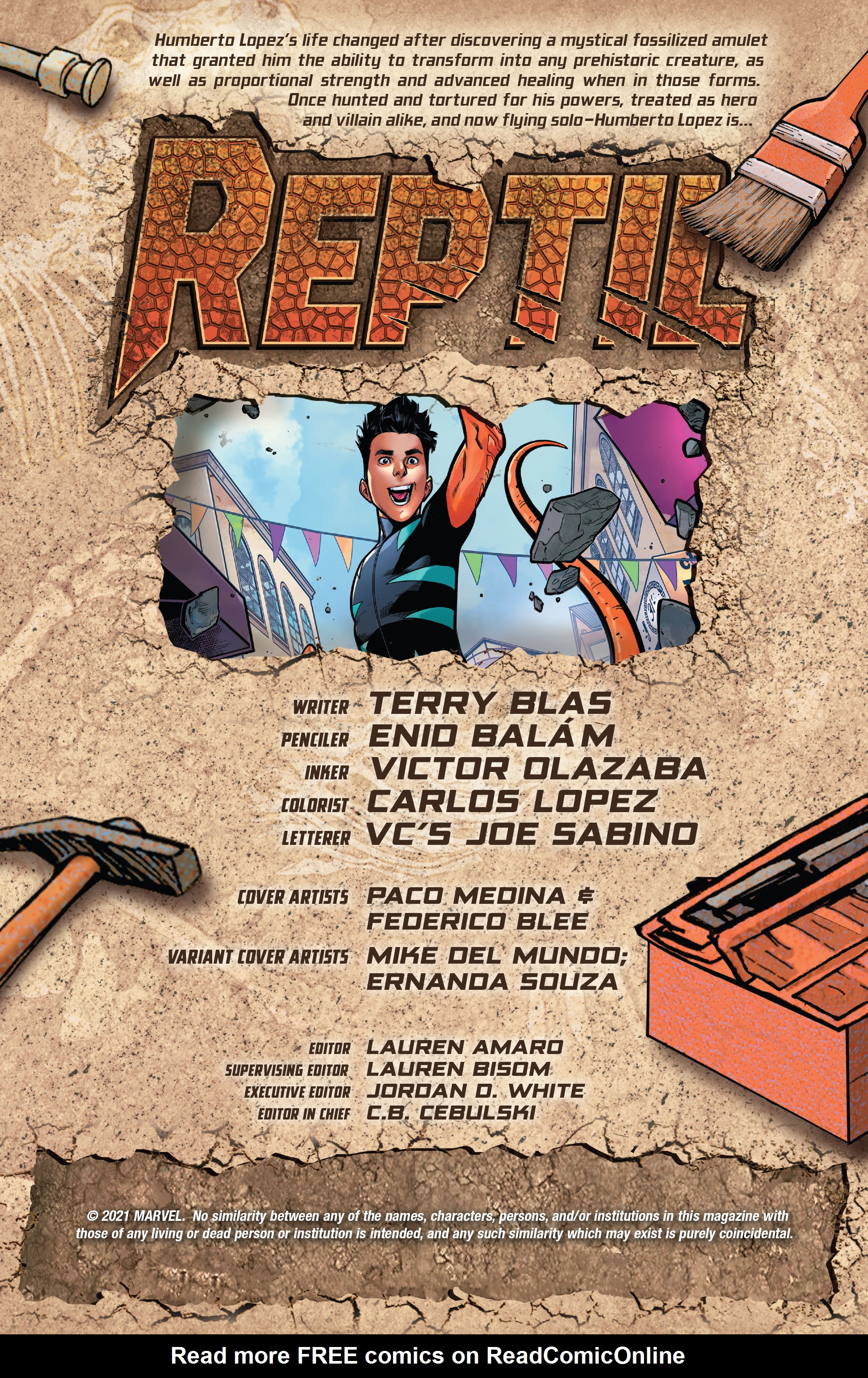 Read online Reptil comic -  Issue #1 - 23