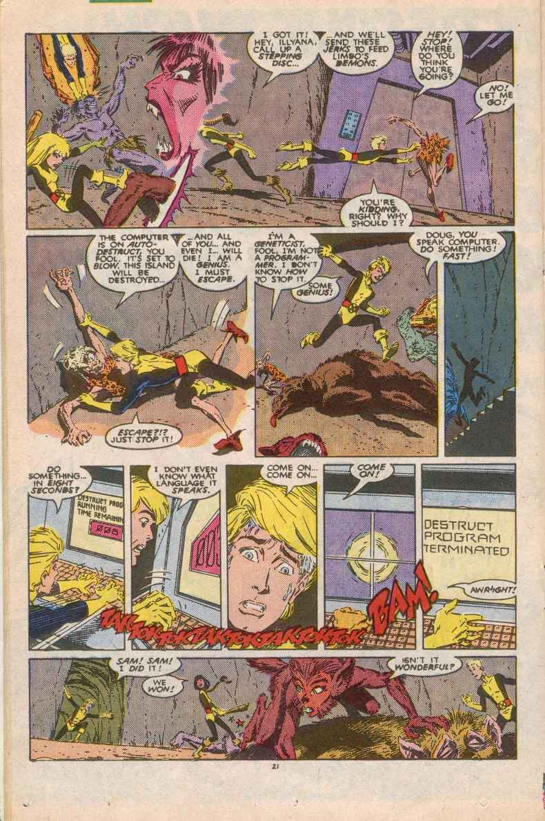 The New Mutants Issue #60 #67 - English 22