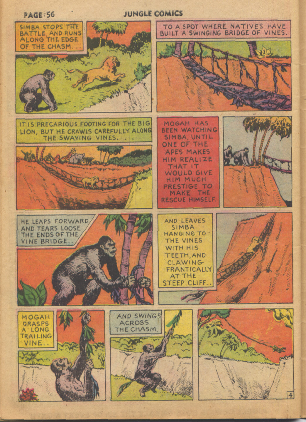 Read online Jungle Comics comic -  Issue #10 - 57