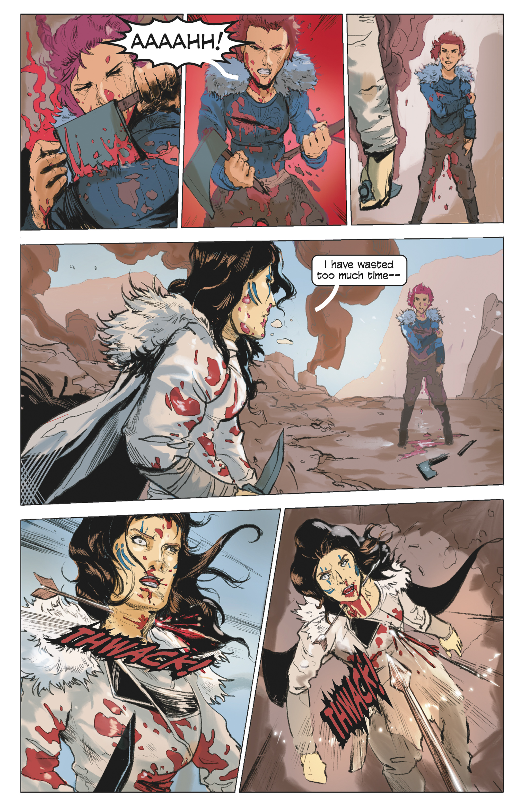 Read online War Angels: Origins Anthology comic -  Issue # TPB - 124