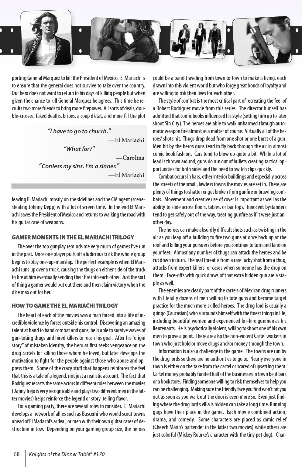 Read online Knights of the Dinner Table comic -  Issue #170 - 70