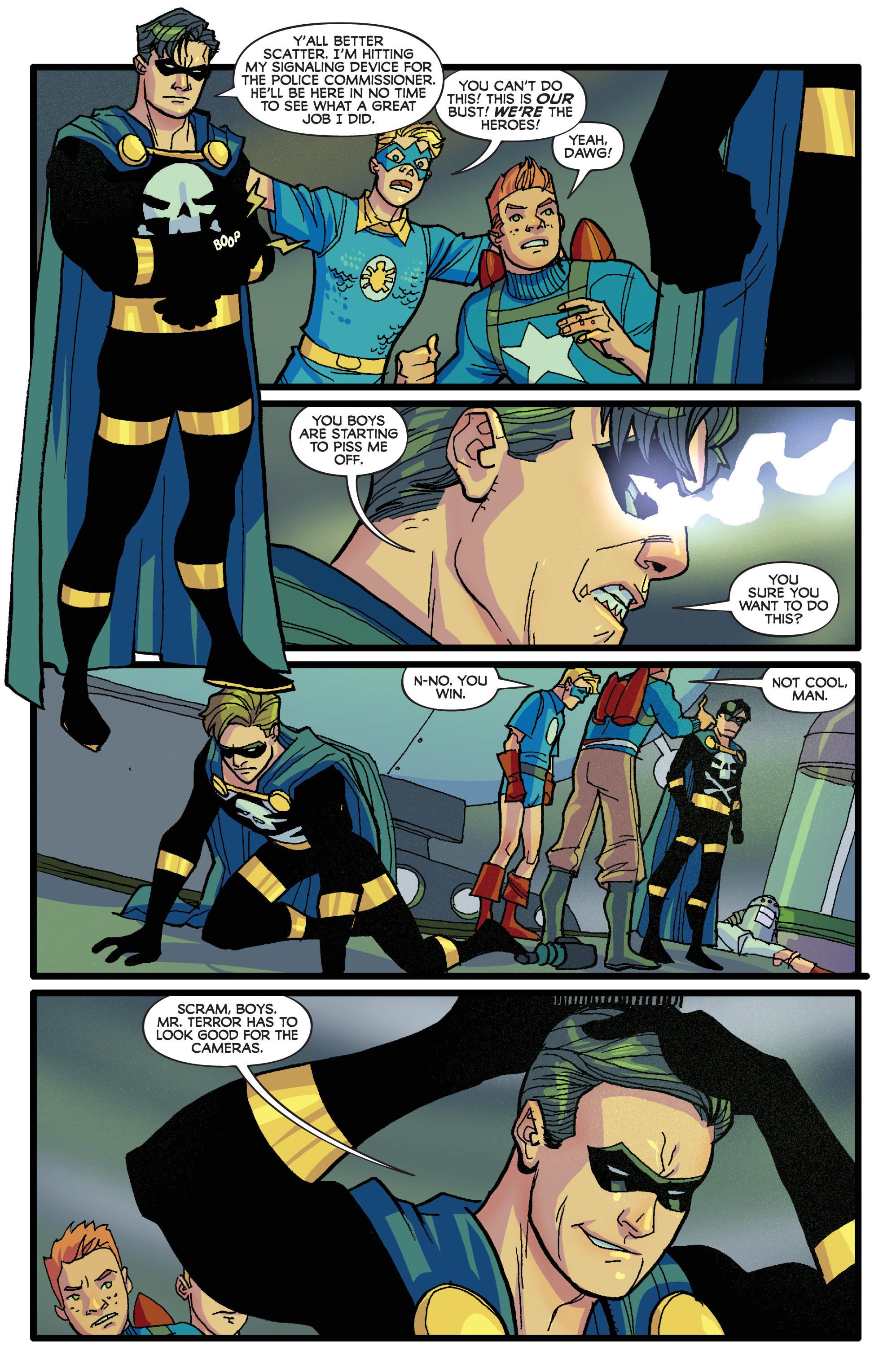 Read online Project Superpowers: Hero Killers comic -  Issue #1 - 21