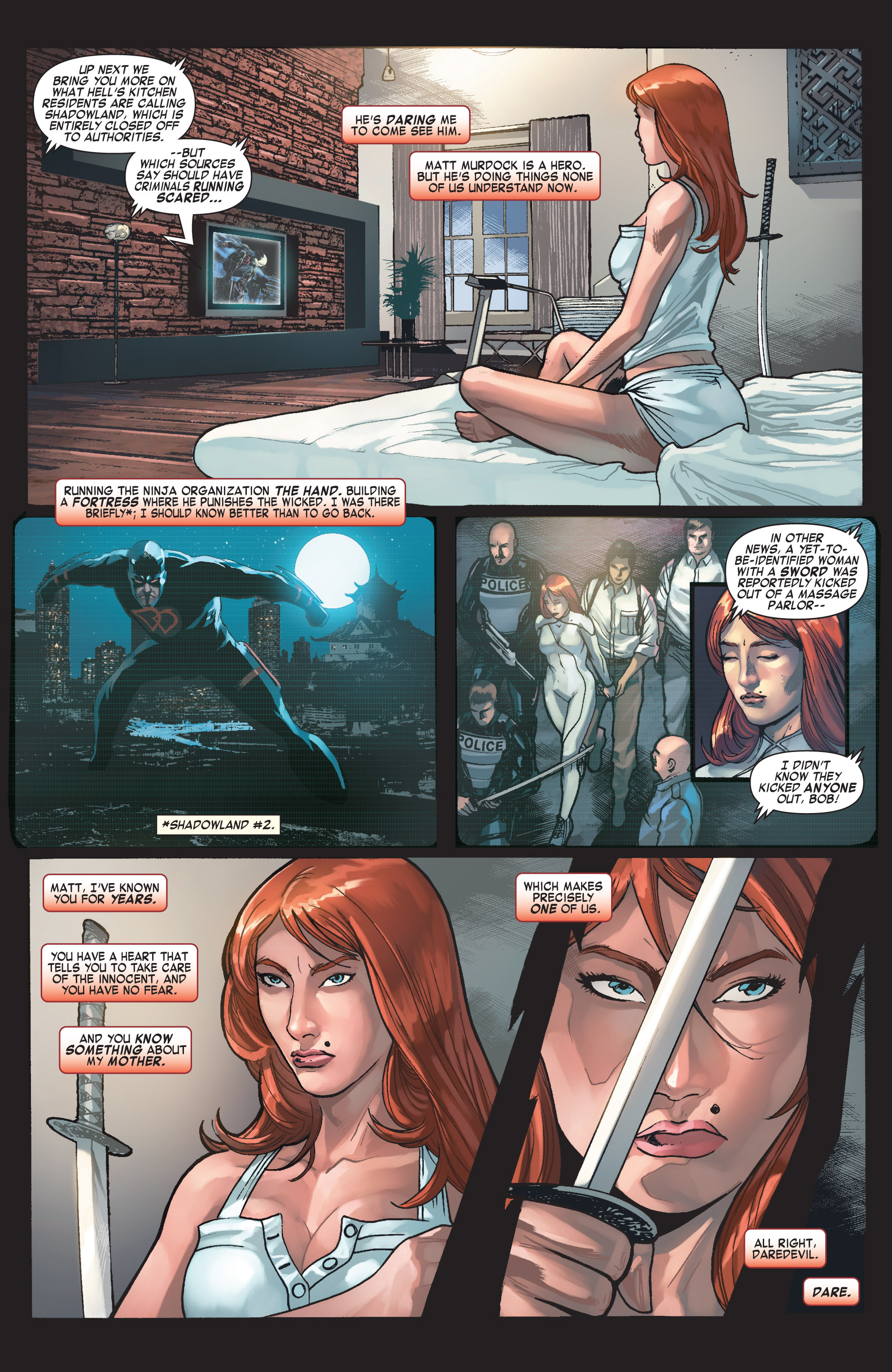 Read online Shadowland: Street Heroes comic -  Issue # TPB - 13