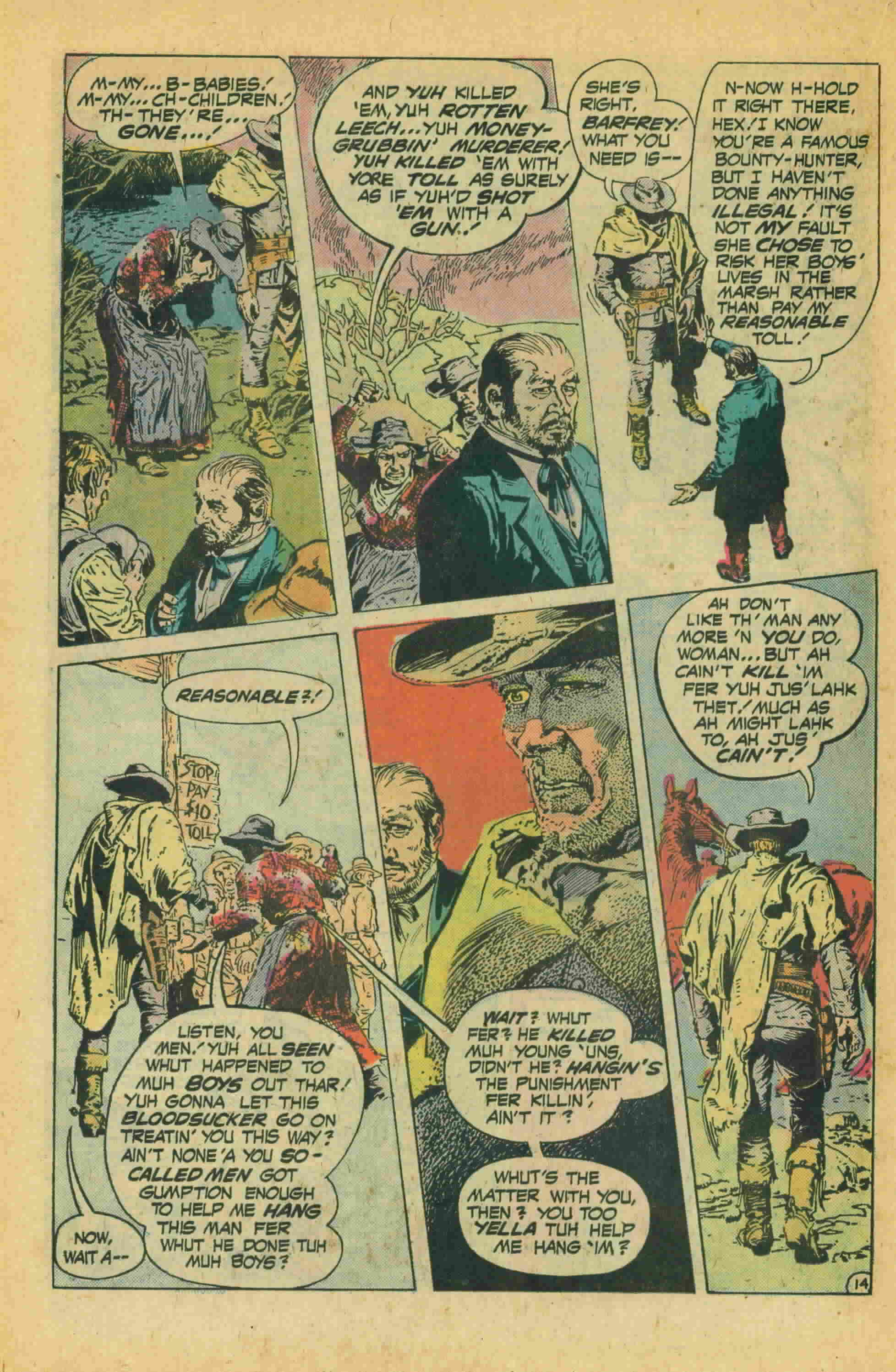 Read online Weird Western Tales (1972) comic -  Issue #25 - 15