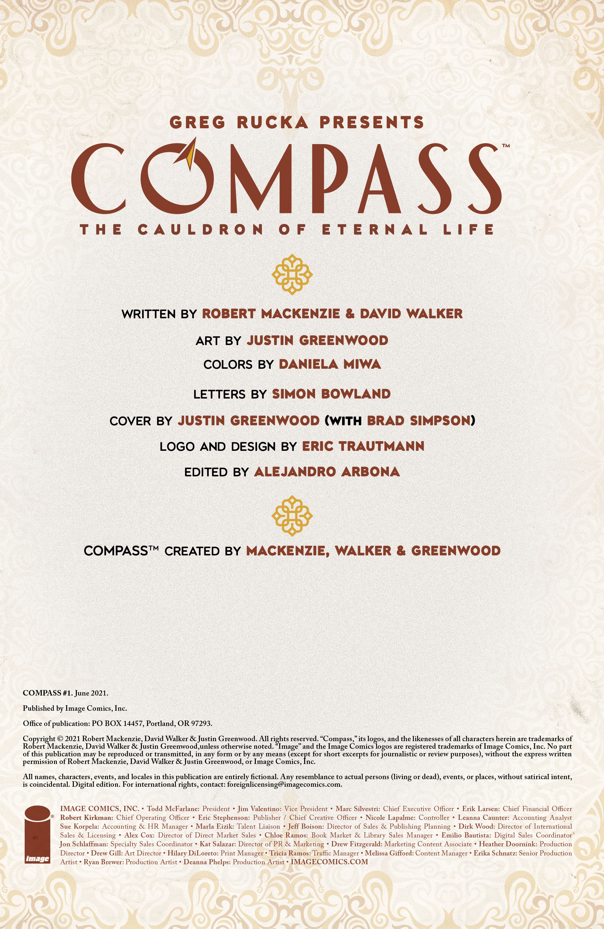 Read online Compass (2021) comic -  Issue #1 - 2