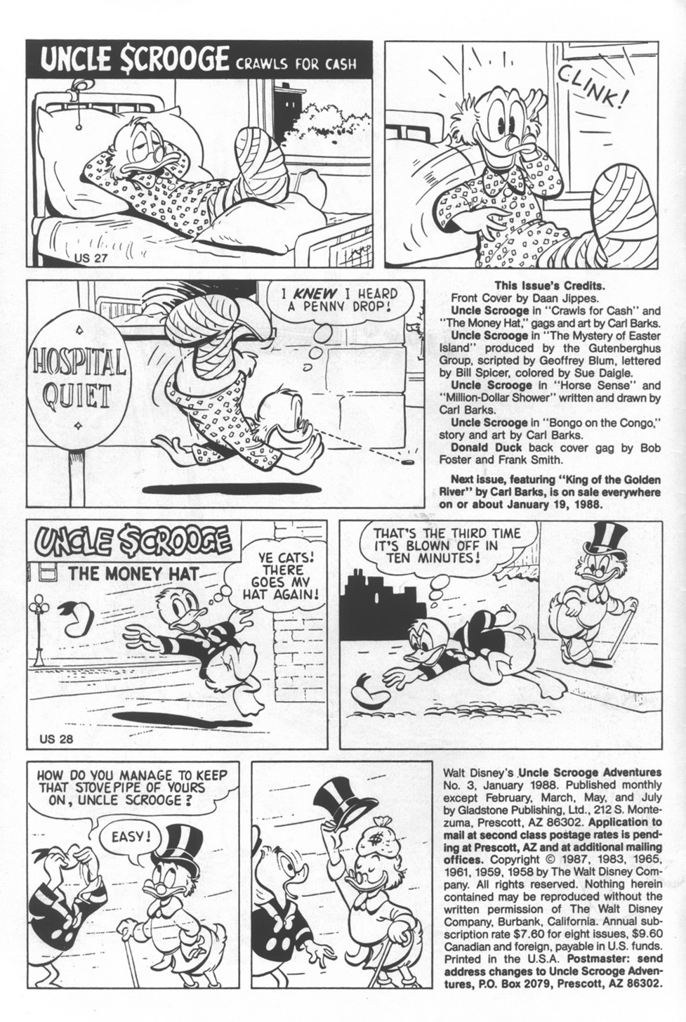 Read online Walt Disney's Uncle Scrooge Adventures comic -  Issue #3 - 3