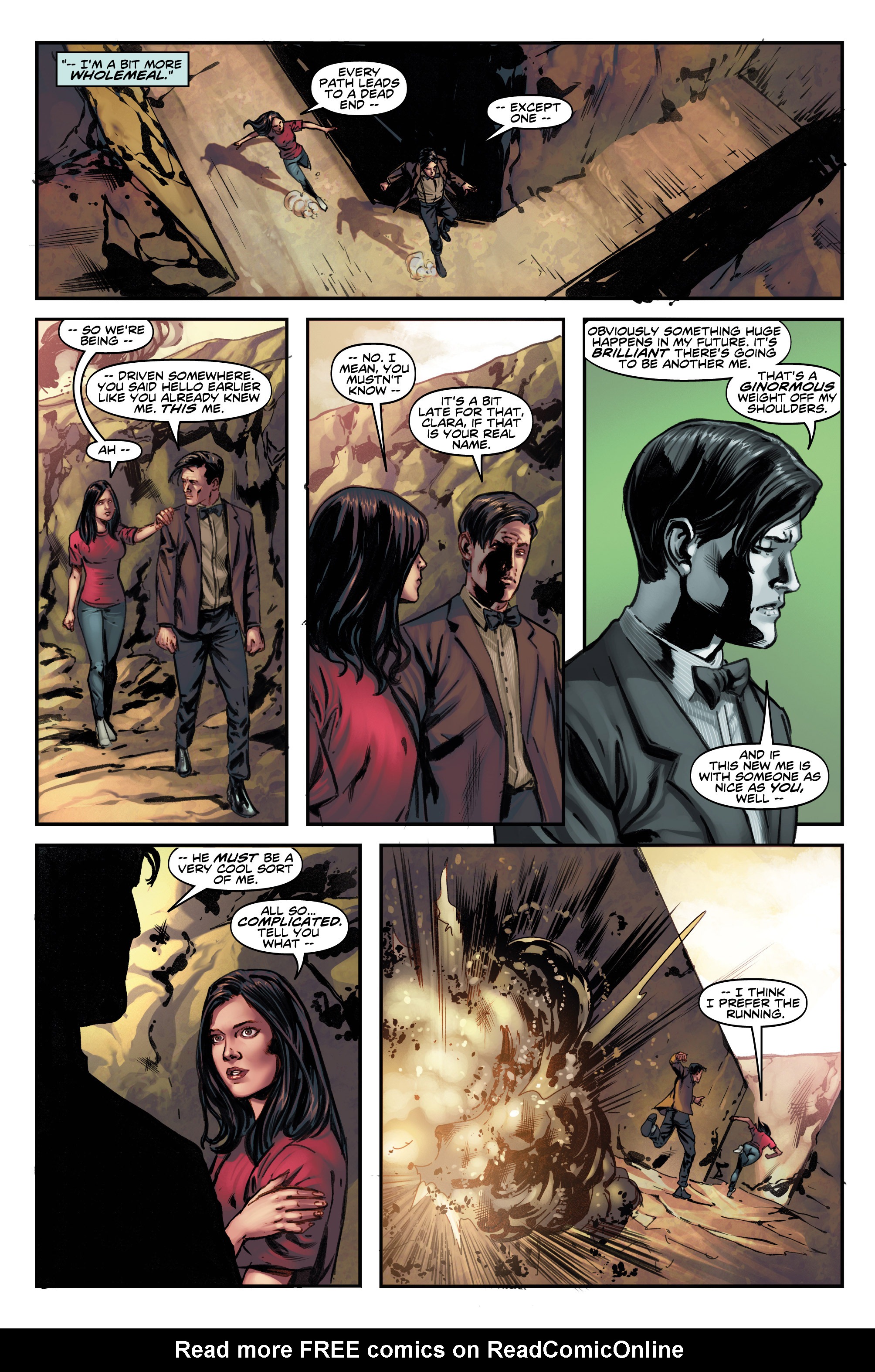 Read online Doctor Who Event 2015: Four Doctors comic -  Issue #3 - 10