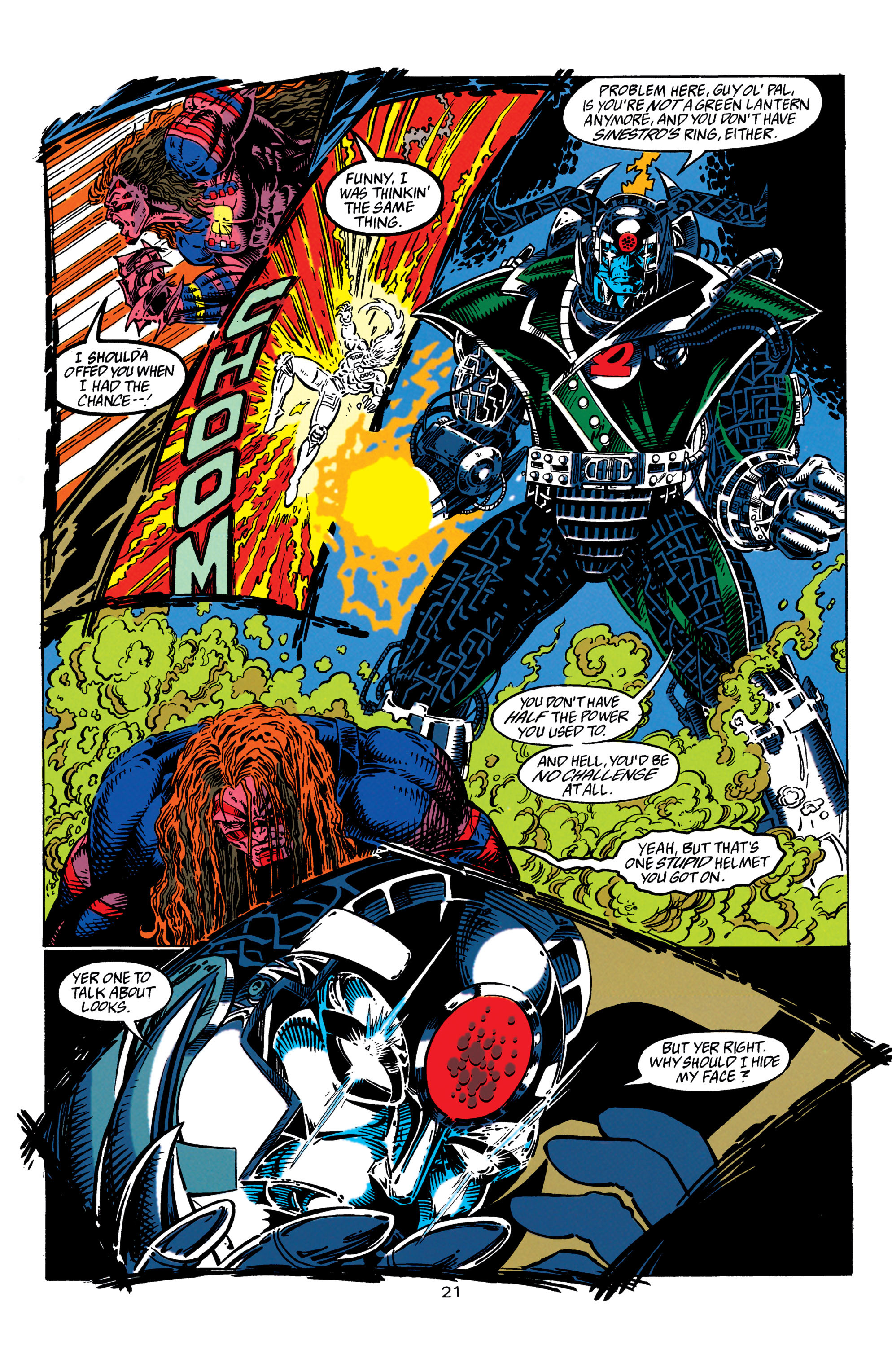 Read online Guy Gardner: Warrior comic -  Issue #35 - 21