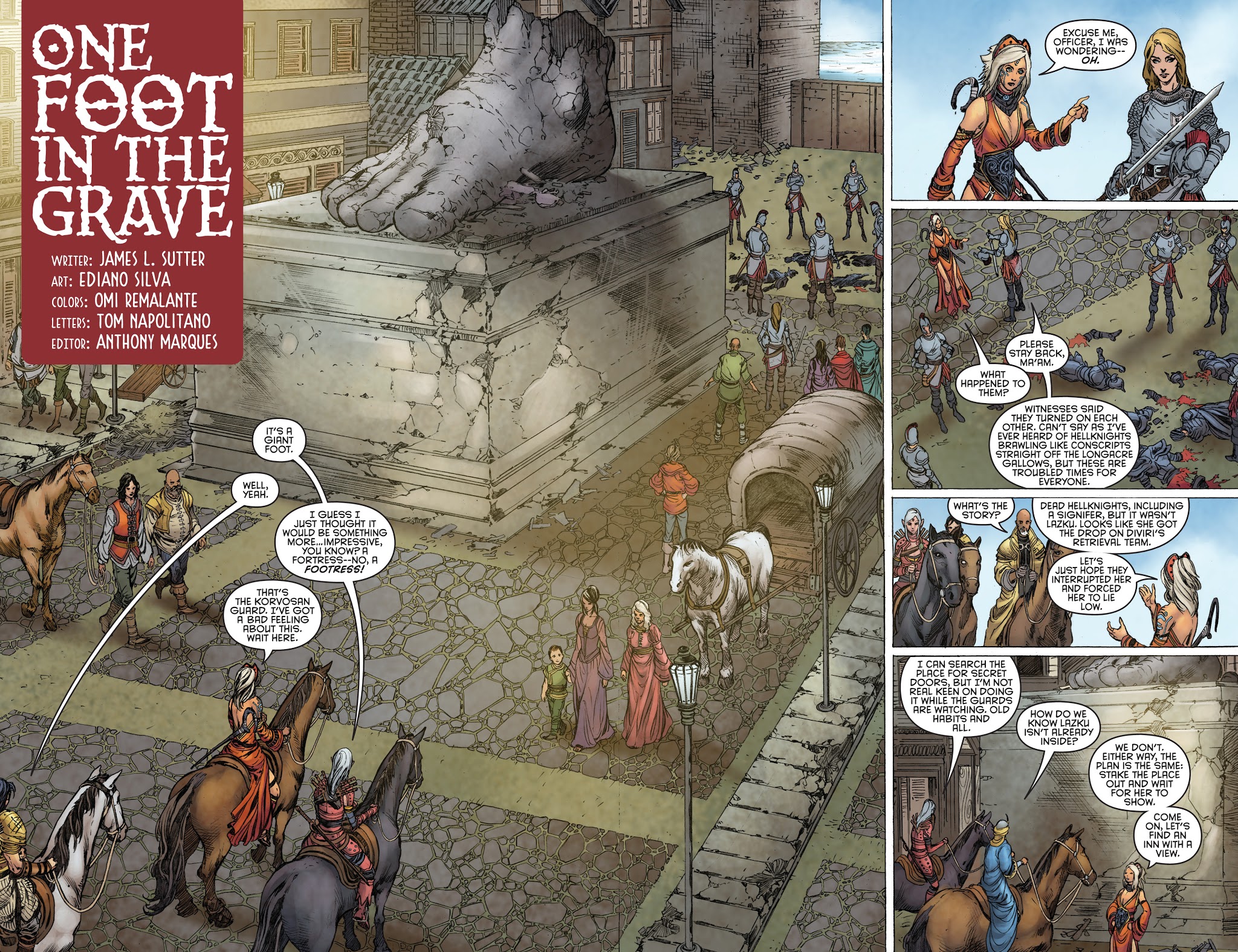 Read online Pathfinder: Runescars comic -  Issue #4 - 8