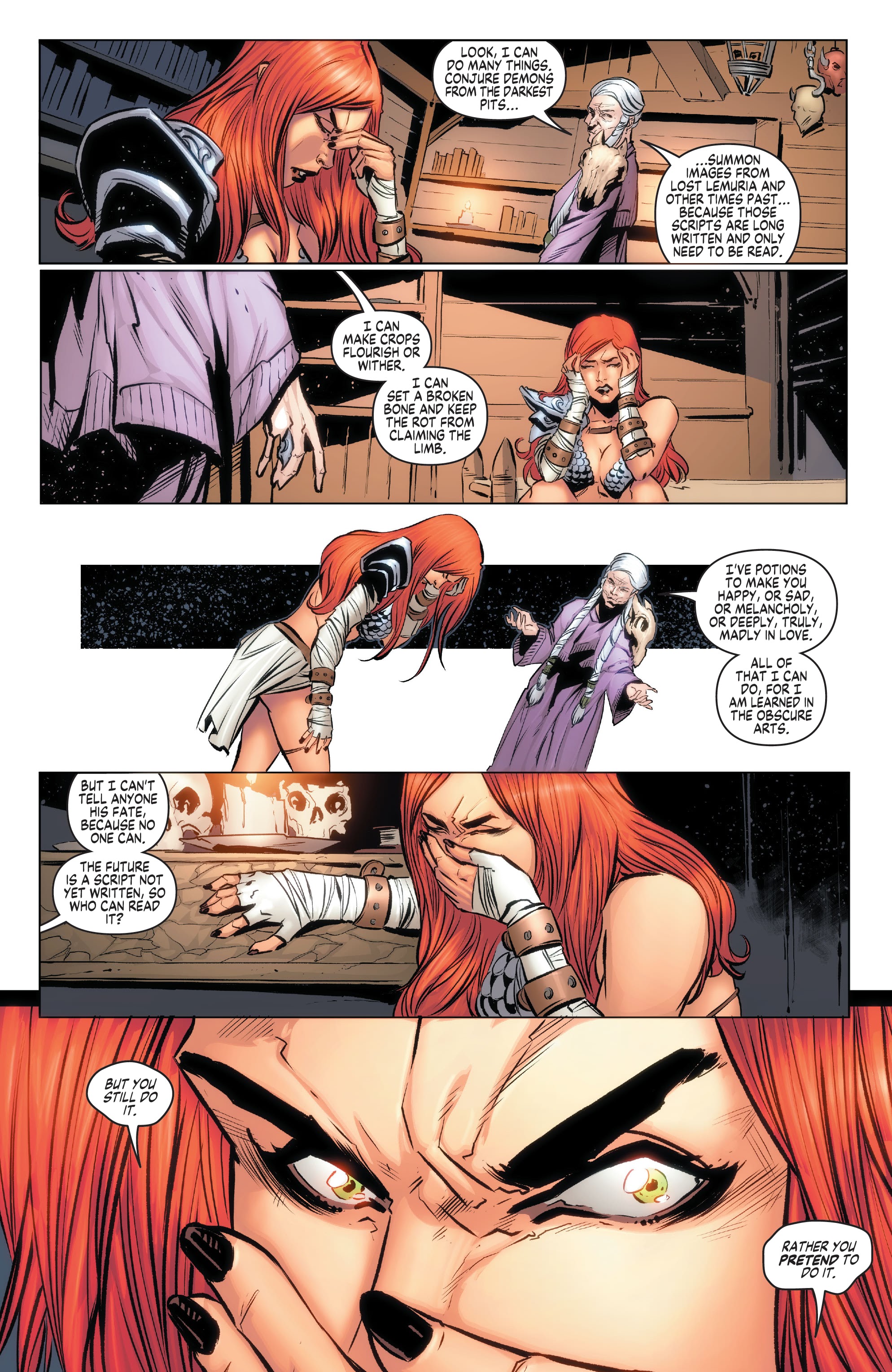 Read online Red Sonja Valentine's Special One-Shot comic -  Issue # Full - 9
