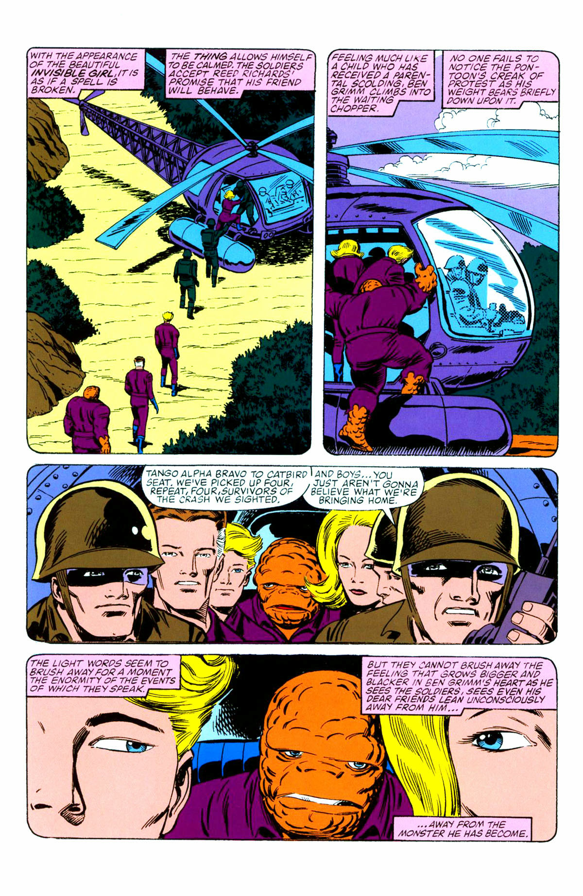 Read online Fantastic Four Visionaries: John Byrne comic -  Issue # TPB 4 - 196