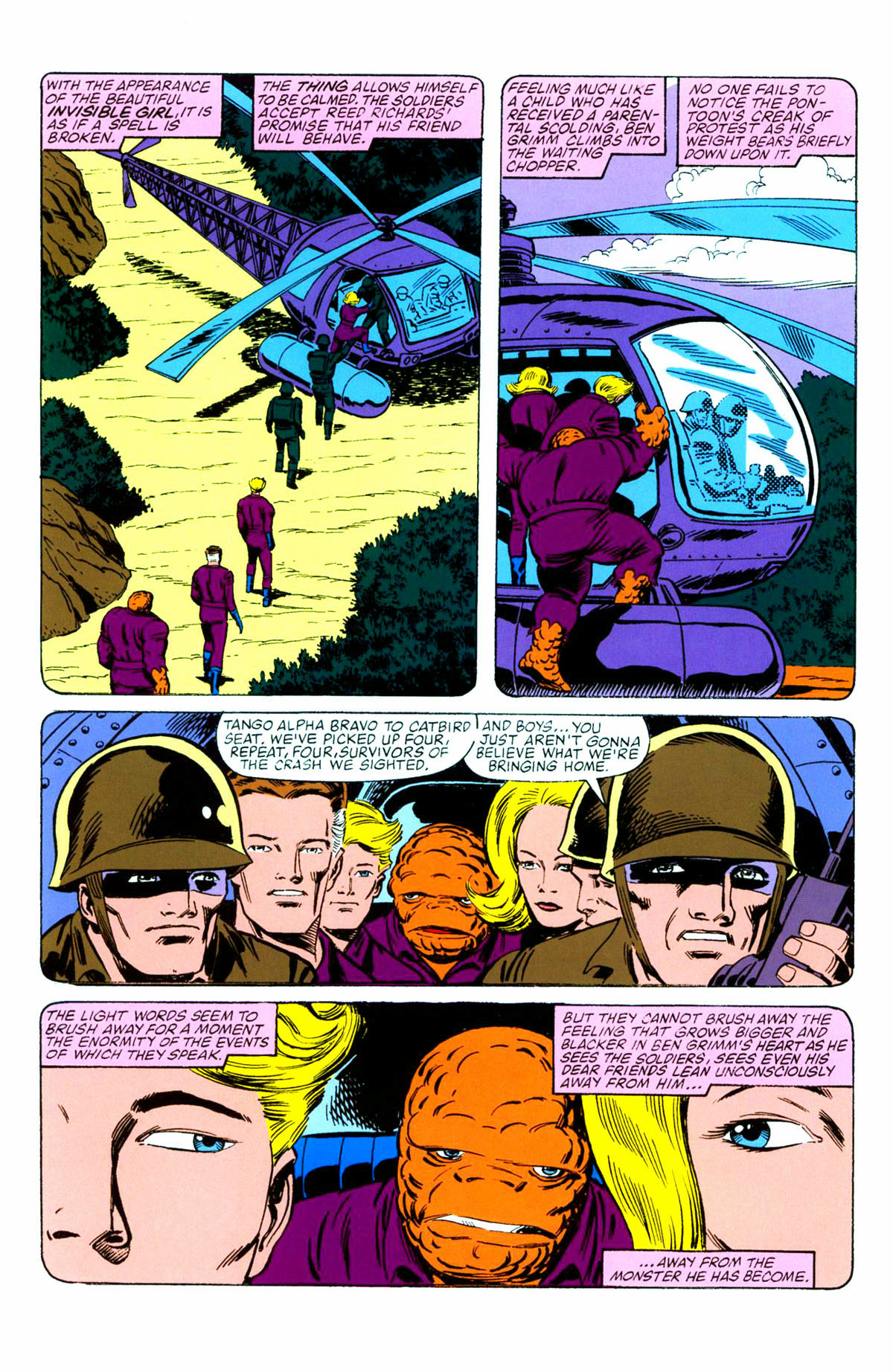 Read online Fantastic Four Visionaries: John Byrne comic -  Issue # TPB 4 - 196