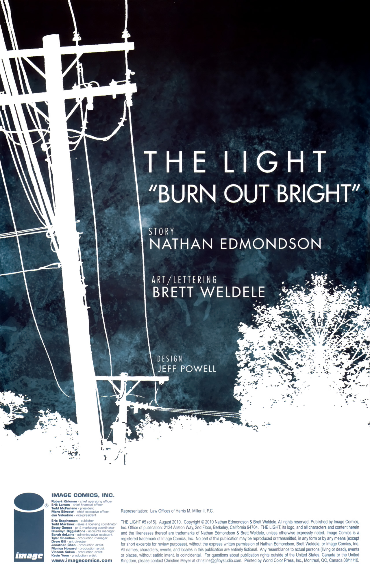 Read online The Light comic -  Issue #5 - 2