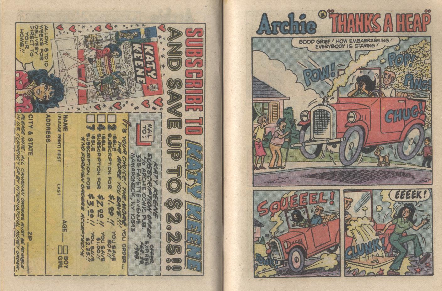 Read online Archie...Archie Andrews, Where Are You? Digest Magazine comic -  Issue #52 - 55