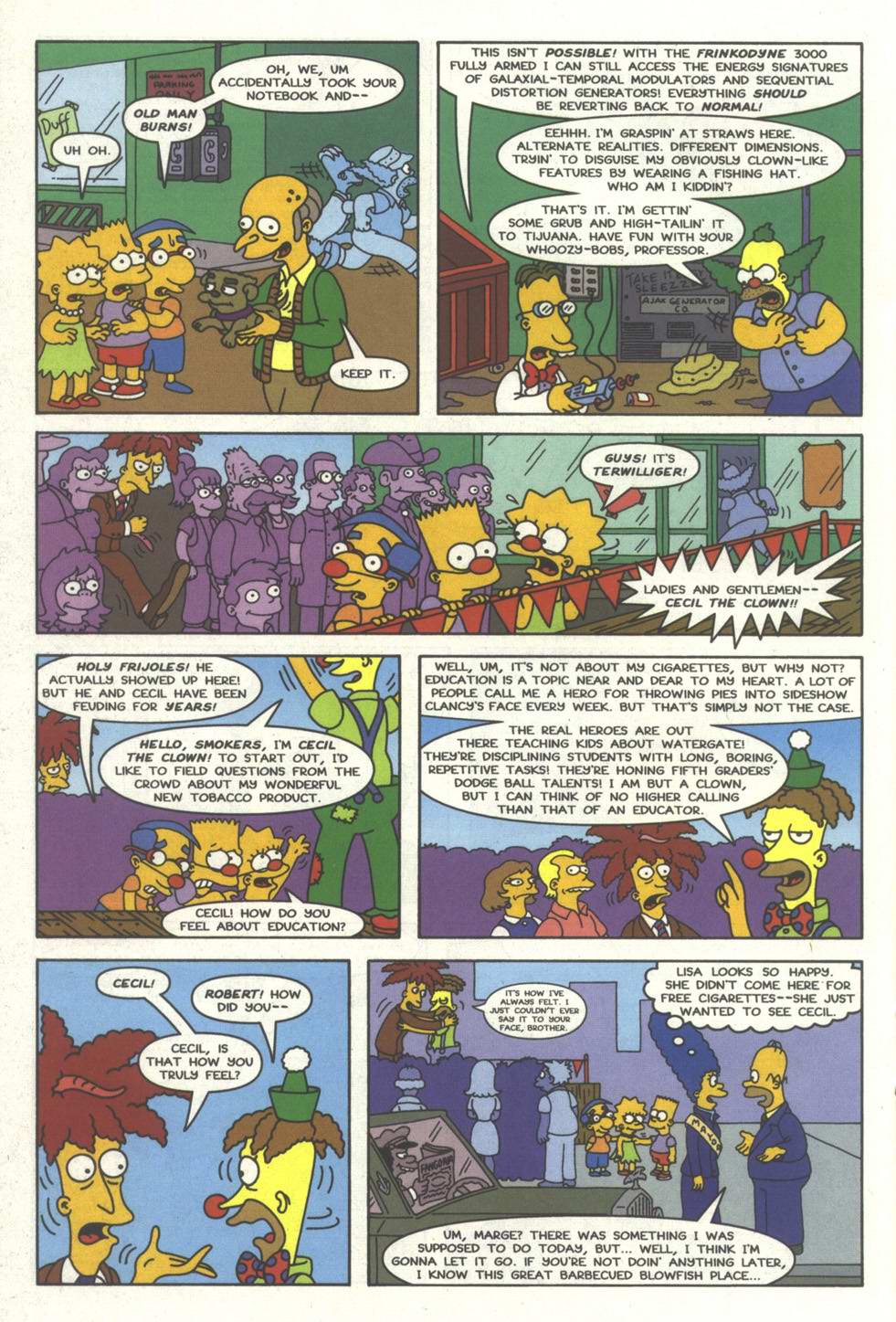 Read online Simpsons Comics comic -  Issue #33 - 21