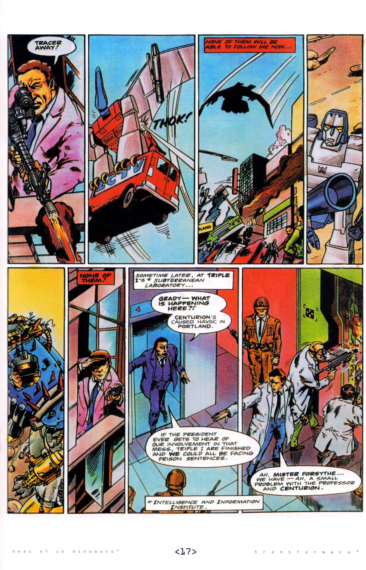 Read online The Transformers: Best of UK: Dinobots comic -  Issue #5 - 19