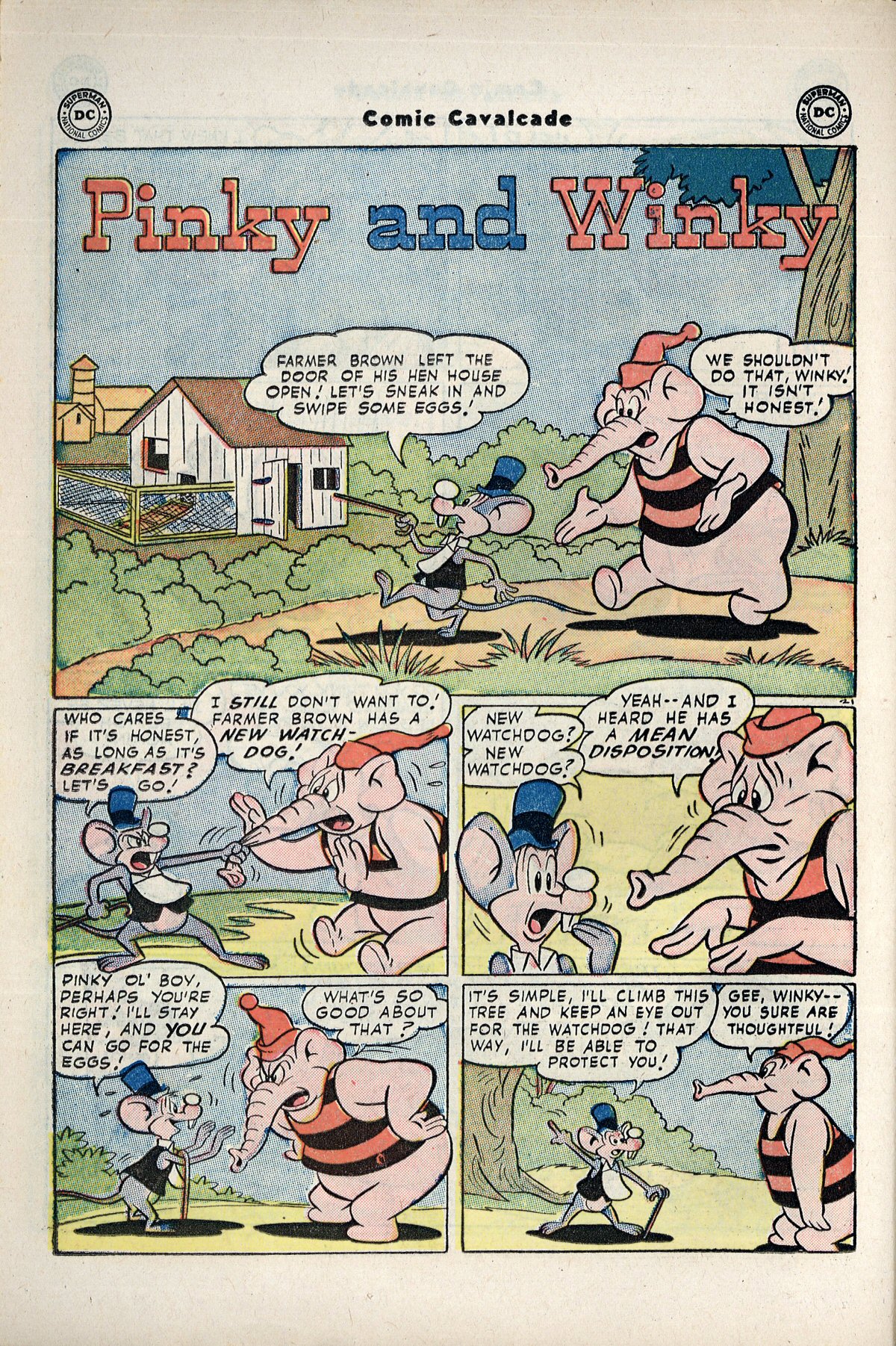 Read online Comic Cavalcade comic -  Issue #59 - 48