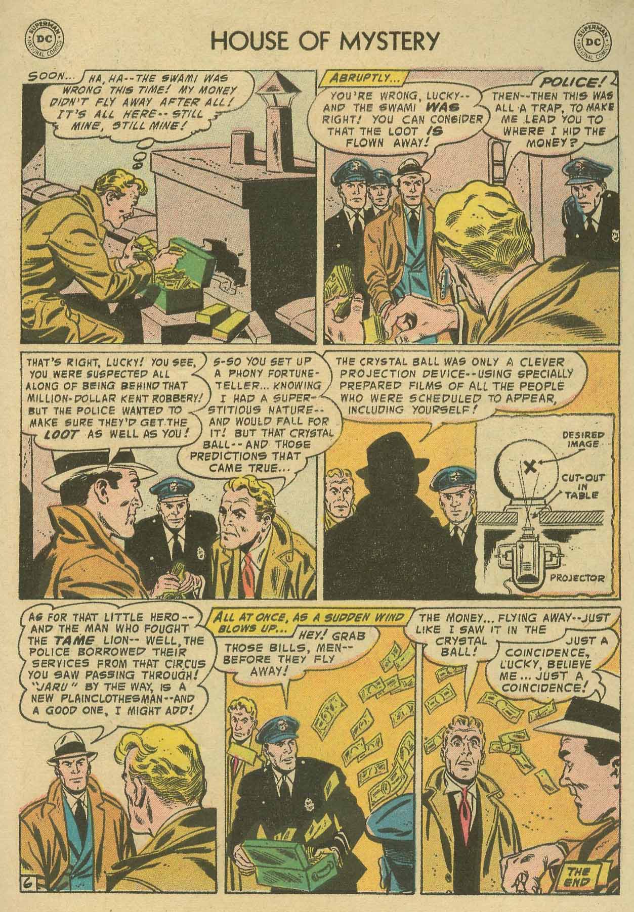 Read online House of Mystery (1951) comic -  Issue #50 - 33