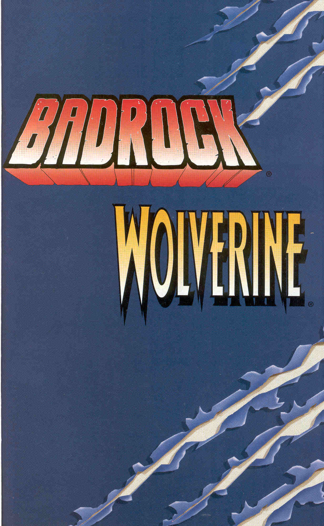 Read online Badrock/Wolverine comic -  Issue # Full - 2