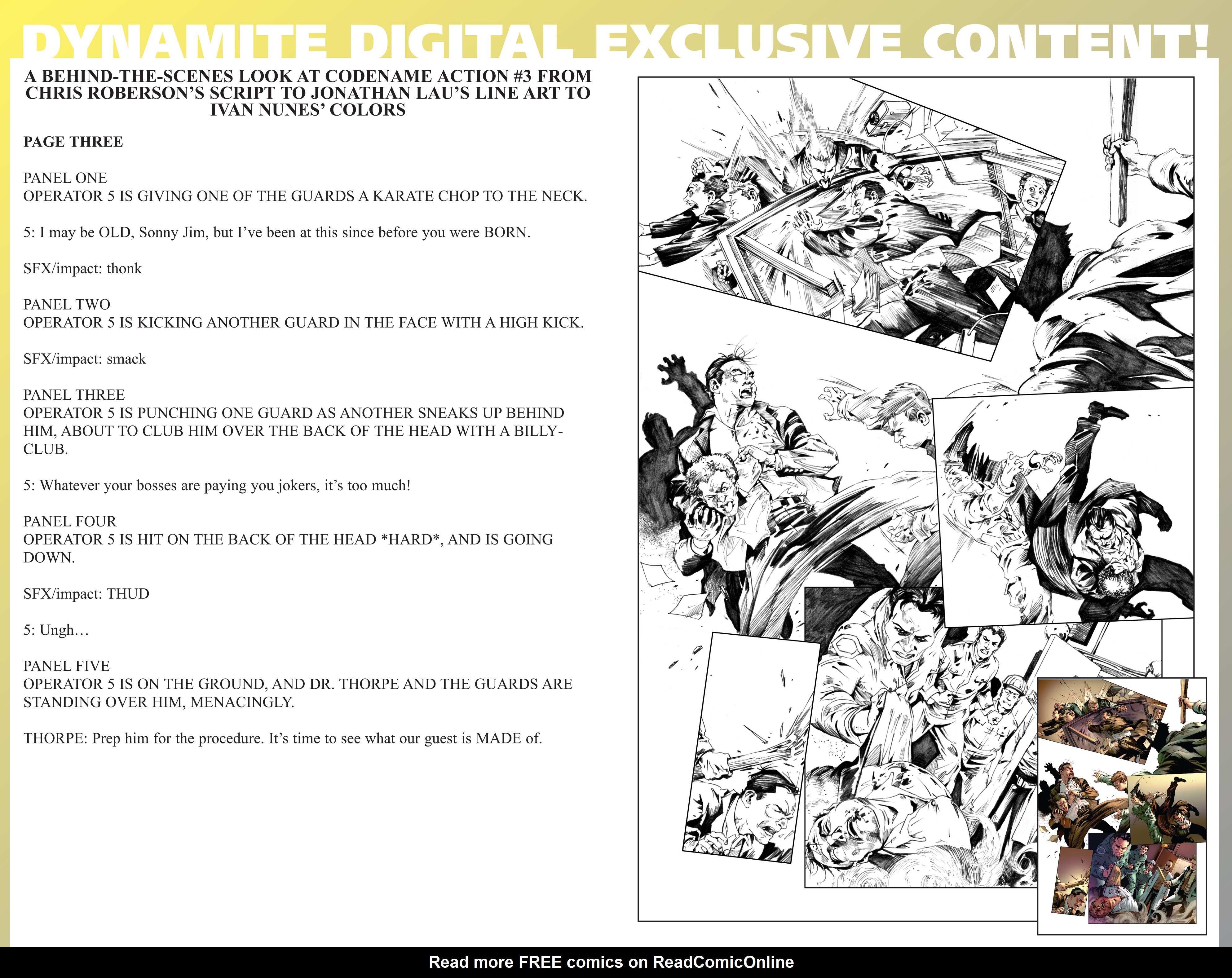 Read online Codename: Action comic -  Issue #3 - 37