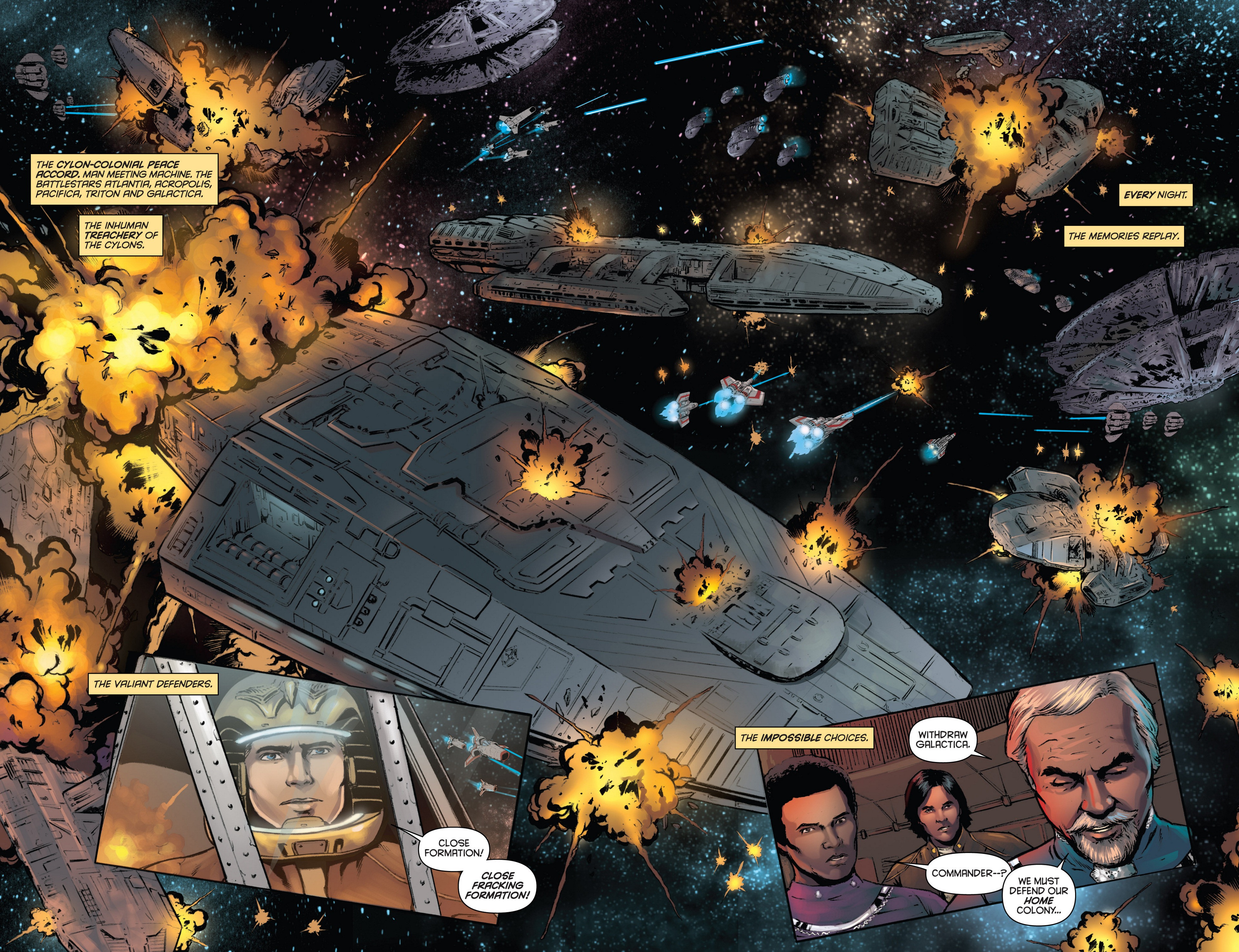 Read online Classic Battlestar Galactica (2013) comic -  Issue #1 - 4