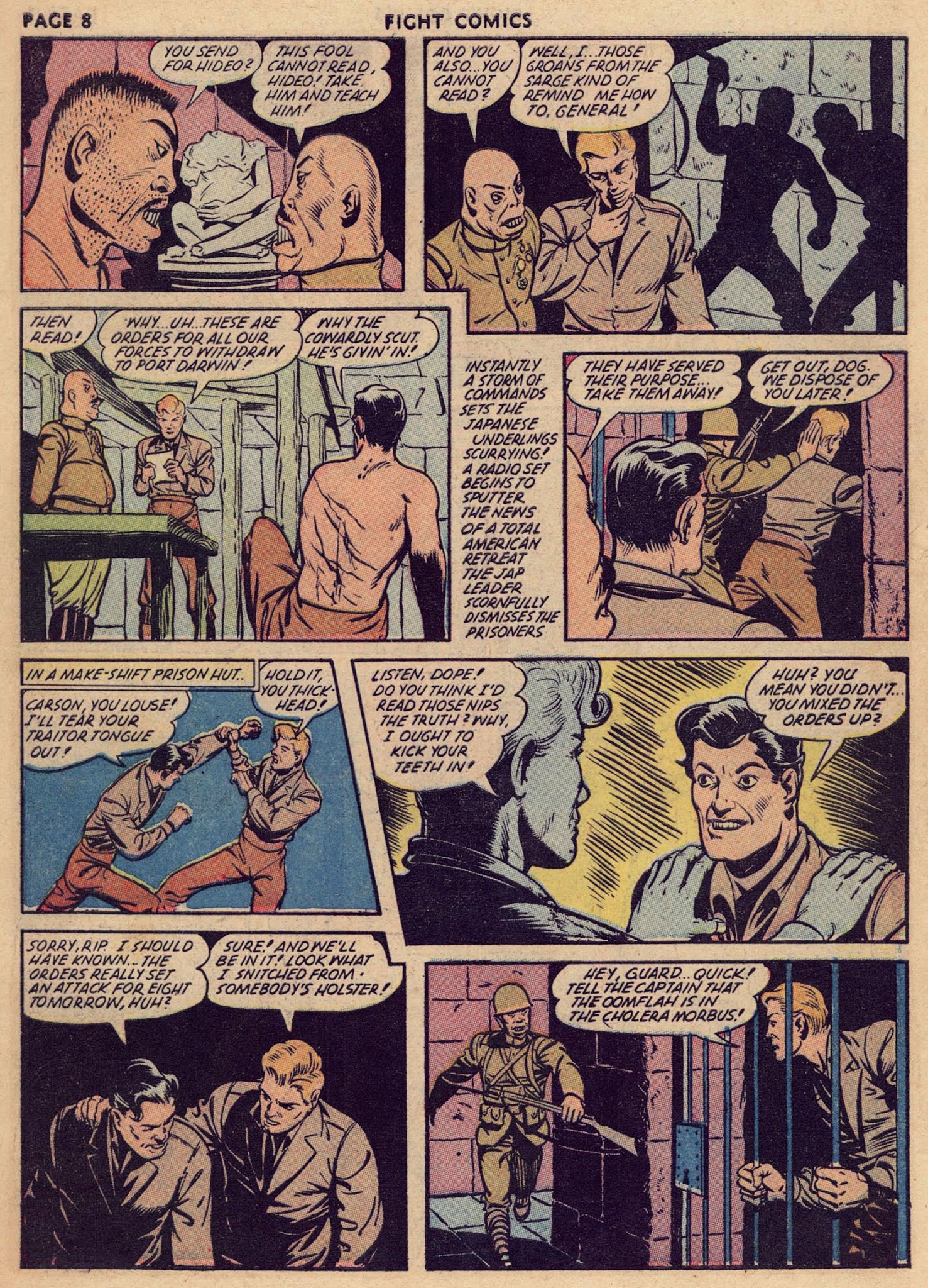 Read online Fight Comics comic -  Issue #24 - 10