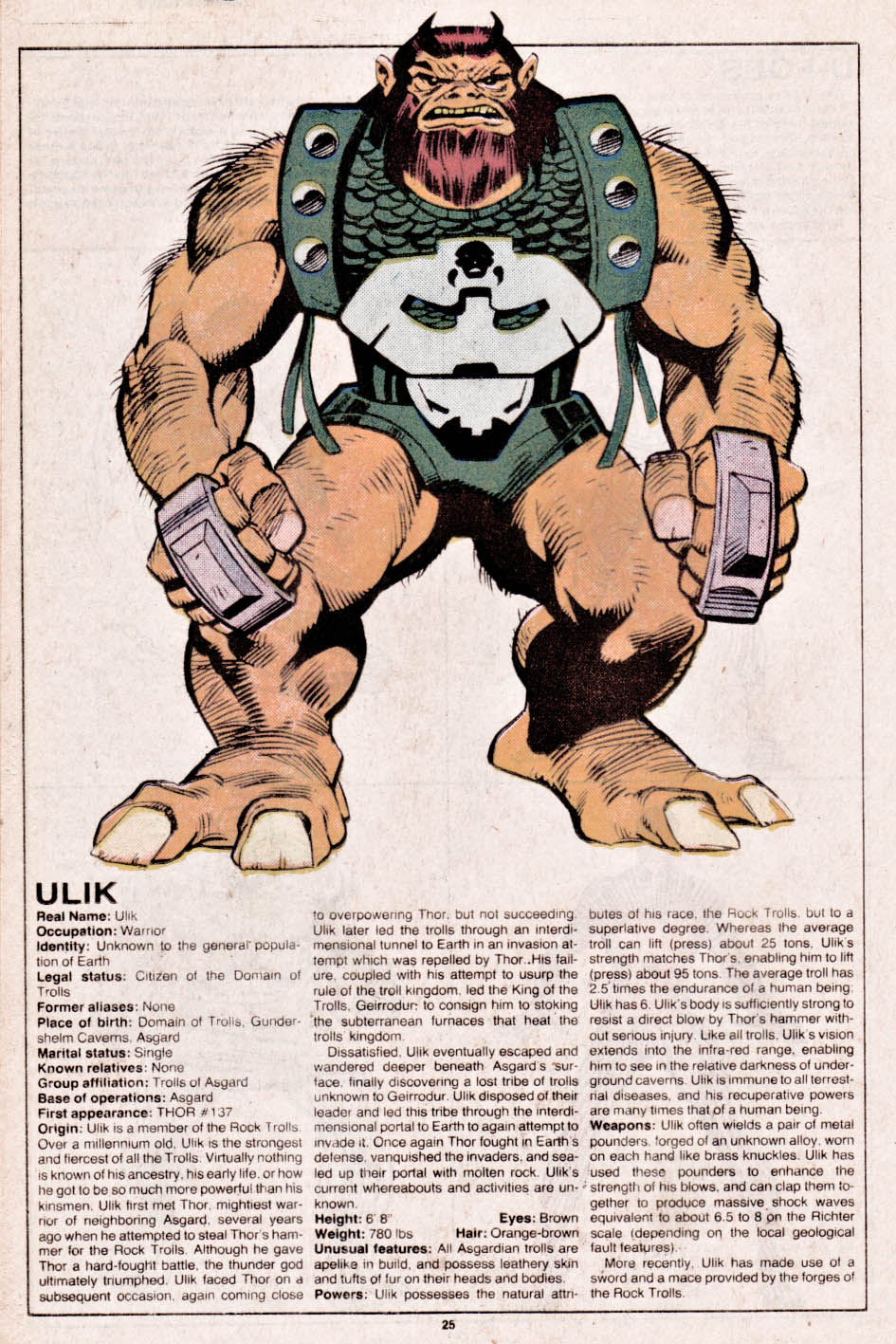The Official Handbook of the Marvel Universe Issue #11 #11 - English 26