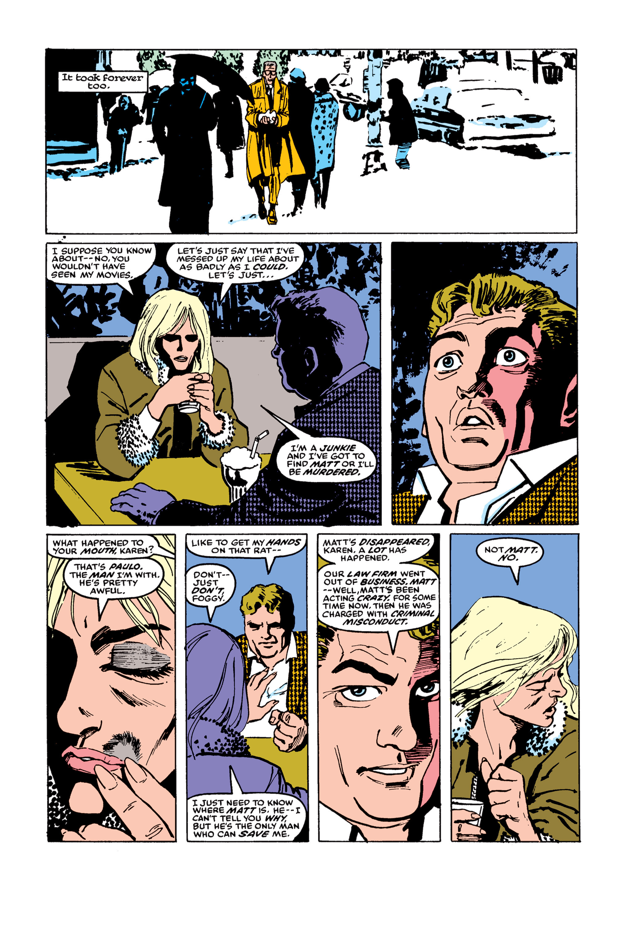 Read online Daredevil: Born Again comic -  Issue # Full - 117