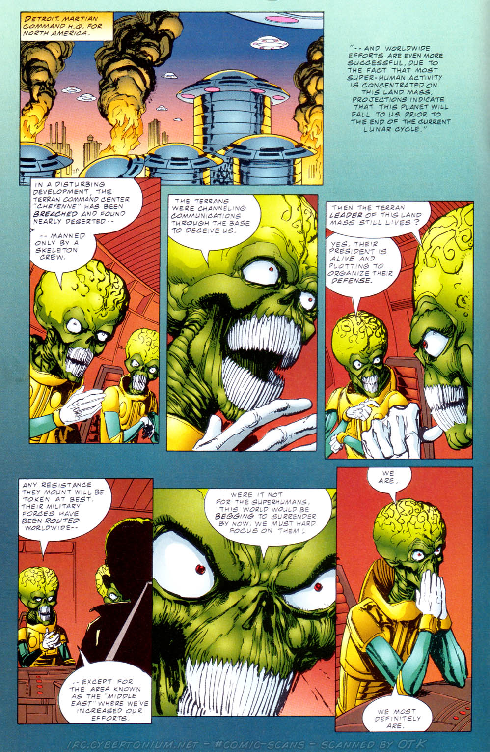 Read online Mars Attacks Image comic -  Issue #3 - 6