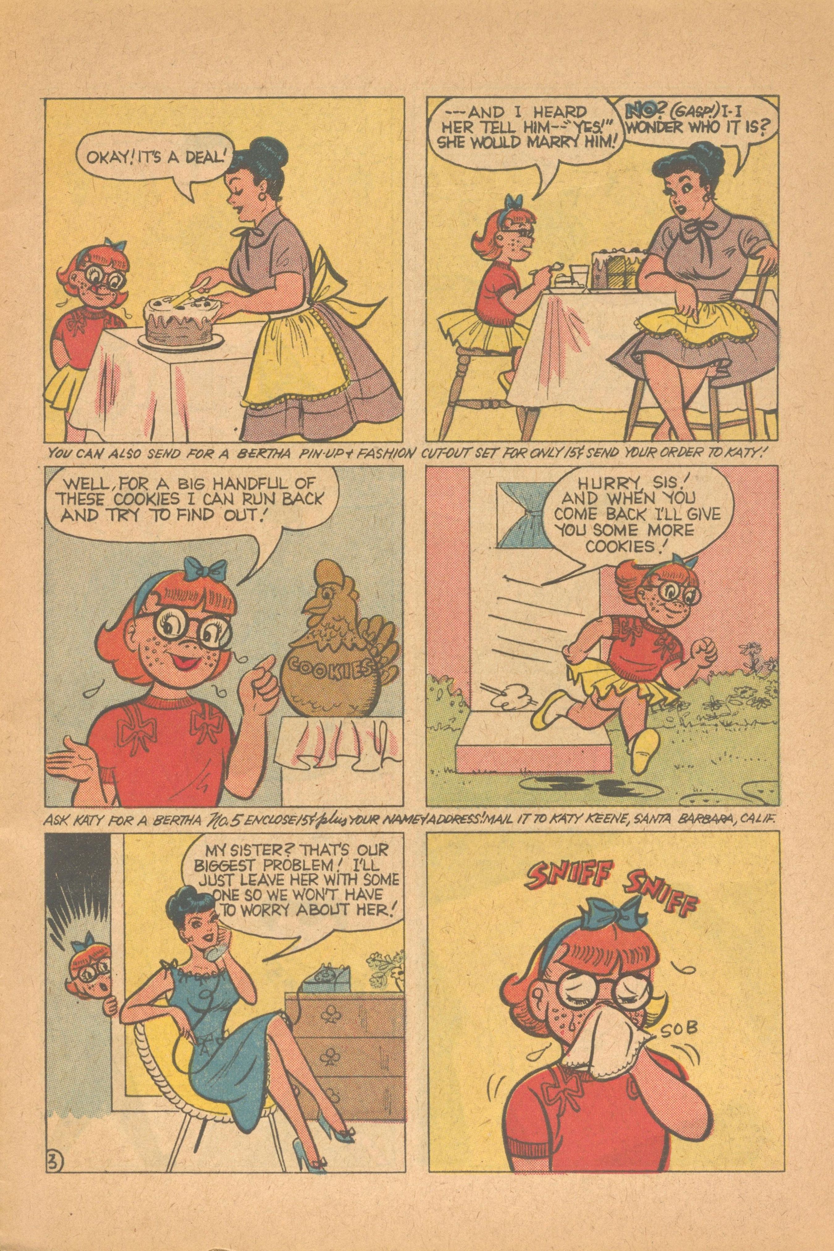 Read online Katy Keene (1949) comic -  Issue #58 - 5