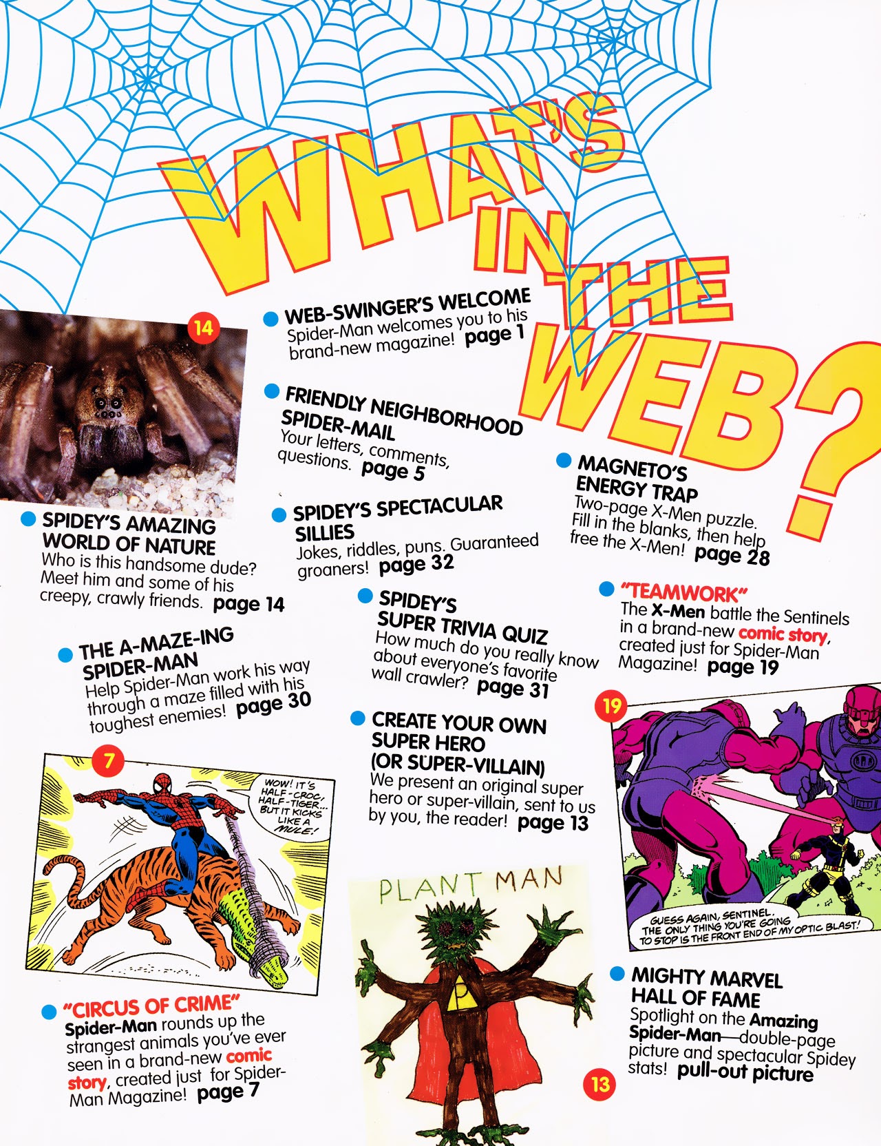 Read online Spider-Man Magazine comic -  Issue #1 - 5