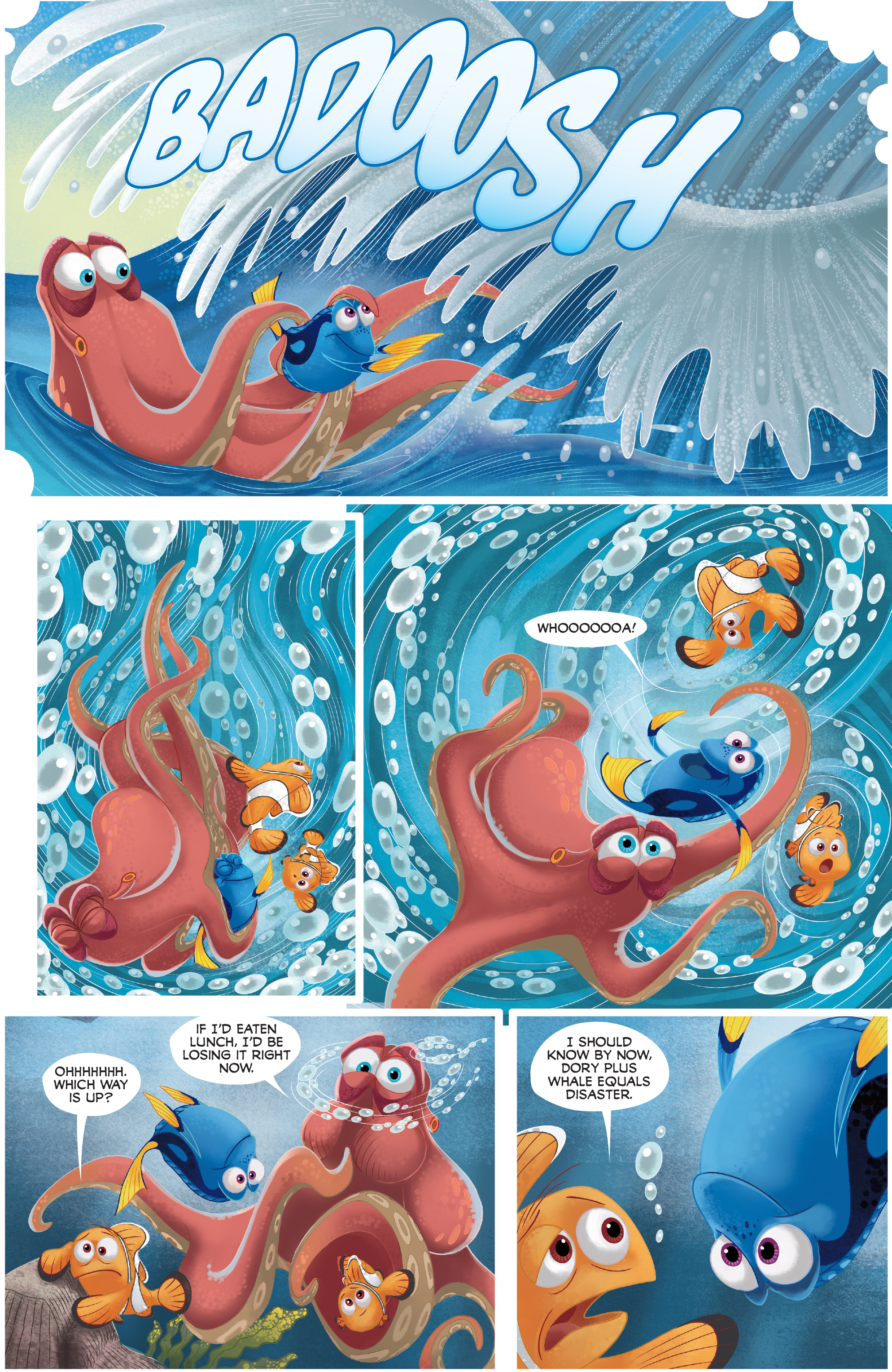 Read online Disney Pixar Finding Dory comic -  Issue #1 - 14