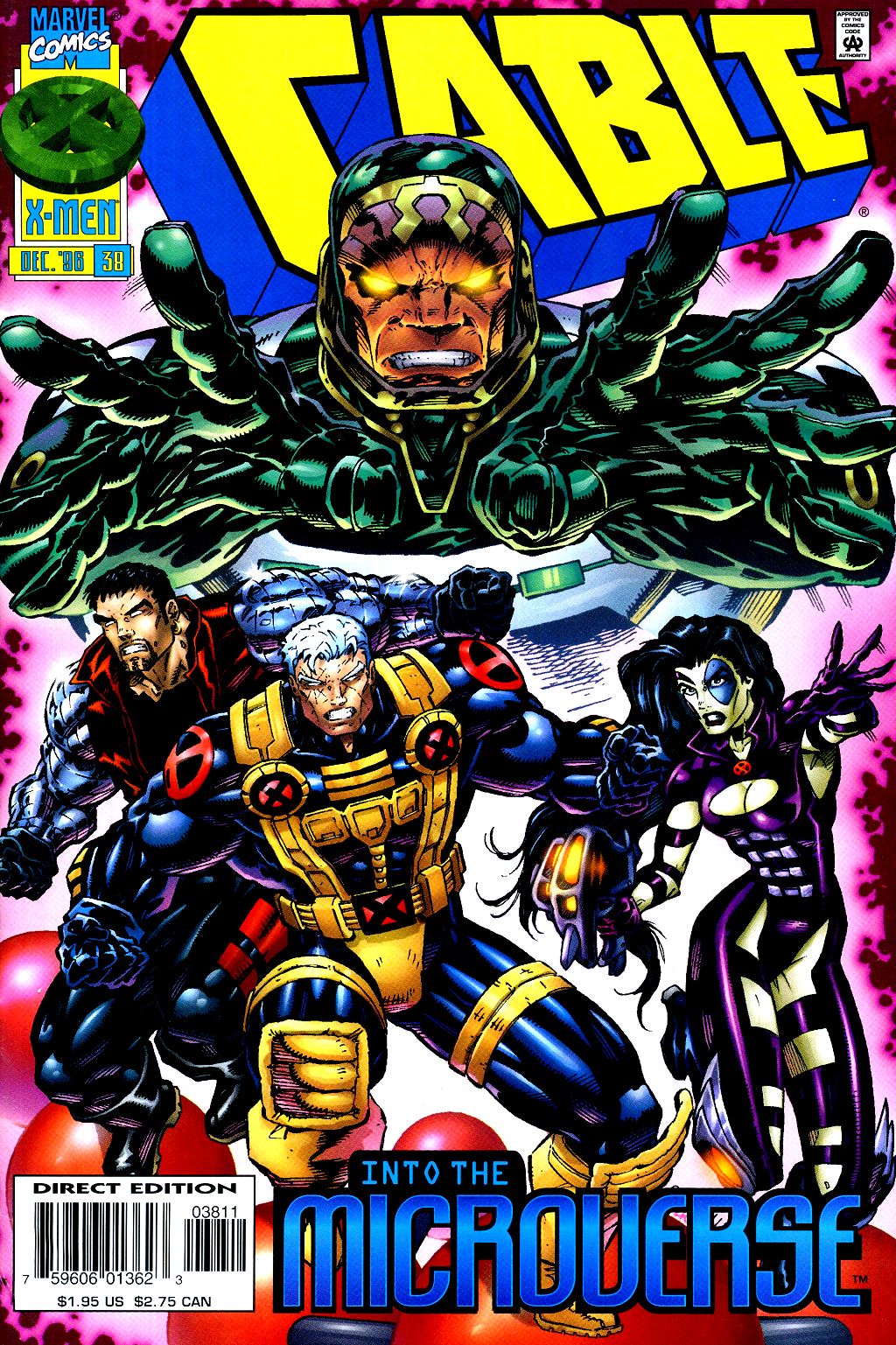 Read online Cable (1993) comic -  Issue #38 - 1