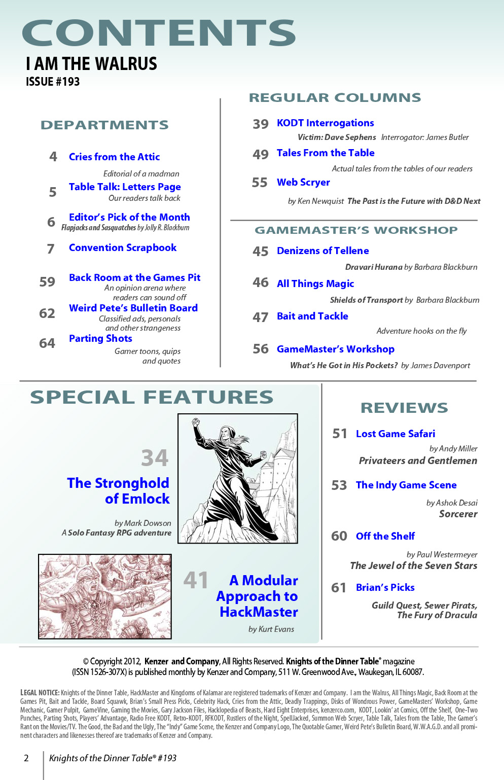 Read online Knights of the Dinner Table comic -  Issue #193 - 4