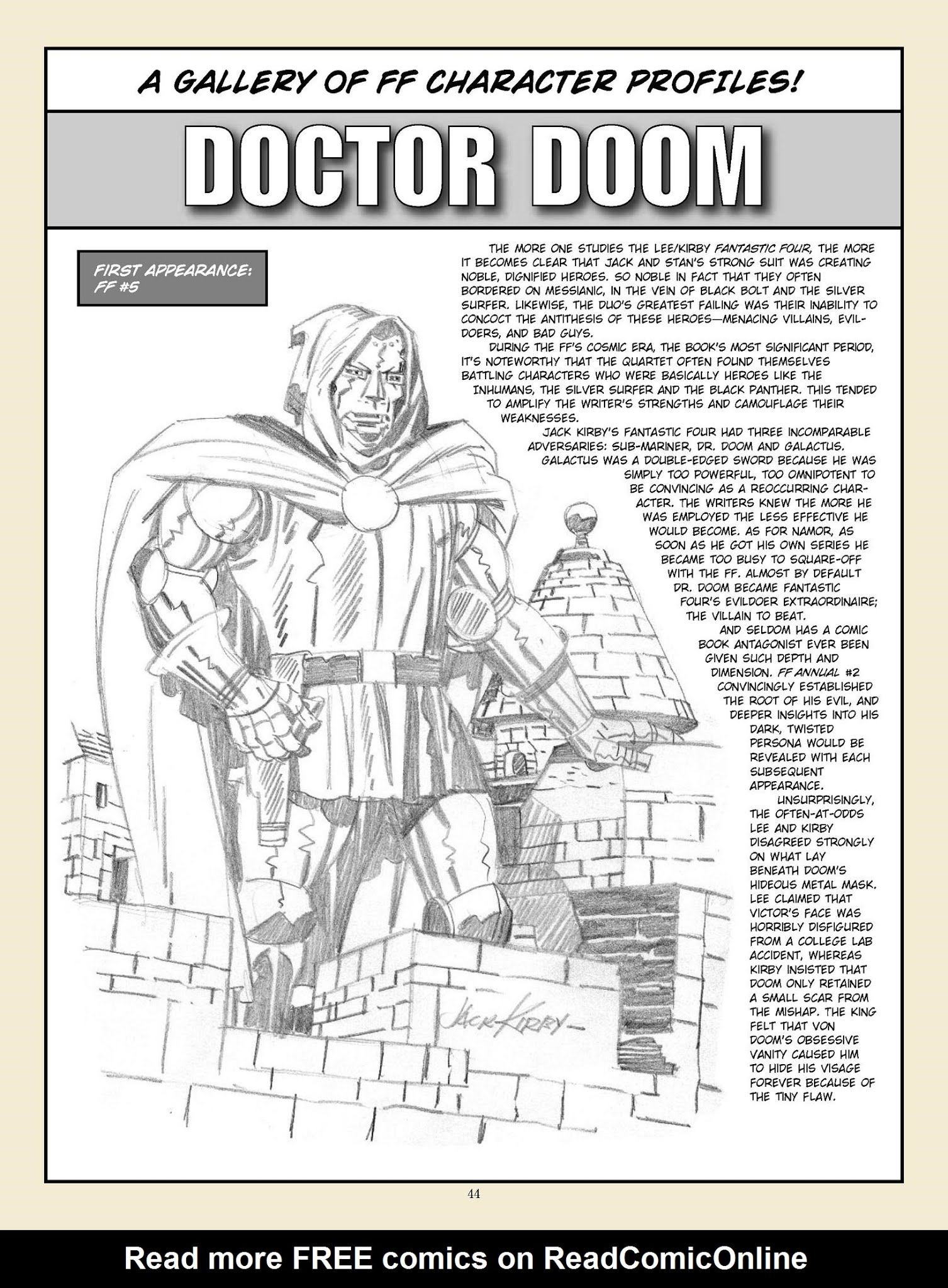 Read online The Jack Kirby Collector comic -  Issue #58 - 46