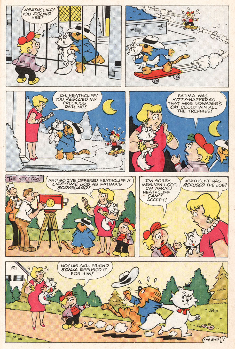 Read online Heathcliff comic -  Issue #12 - 31