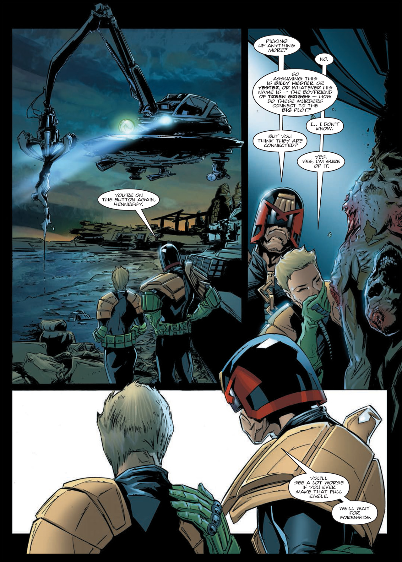 Read online Judge Dredd: Day of Chaos - The Fourth Faction comic -  Issue # TPB (Part 2) - 13