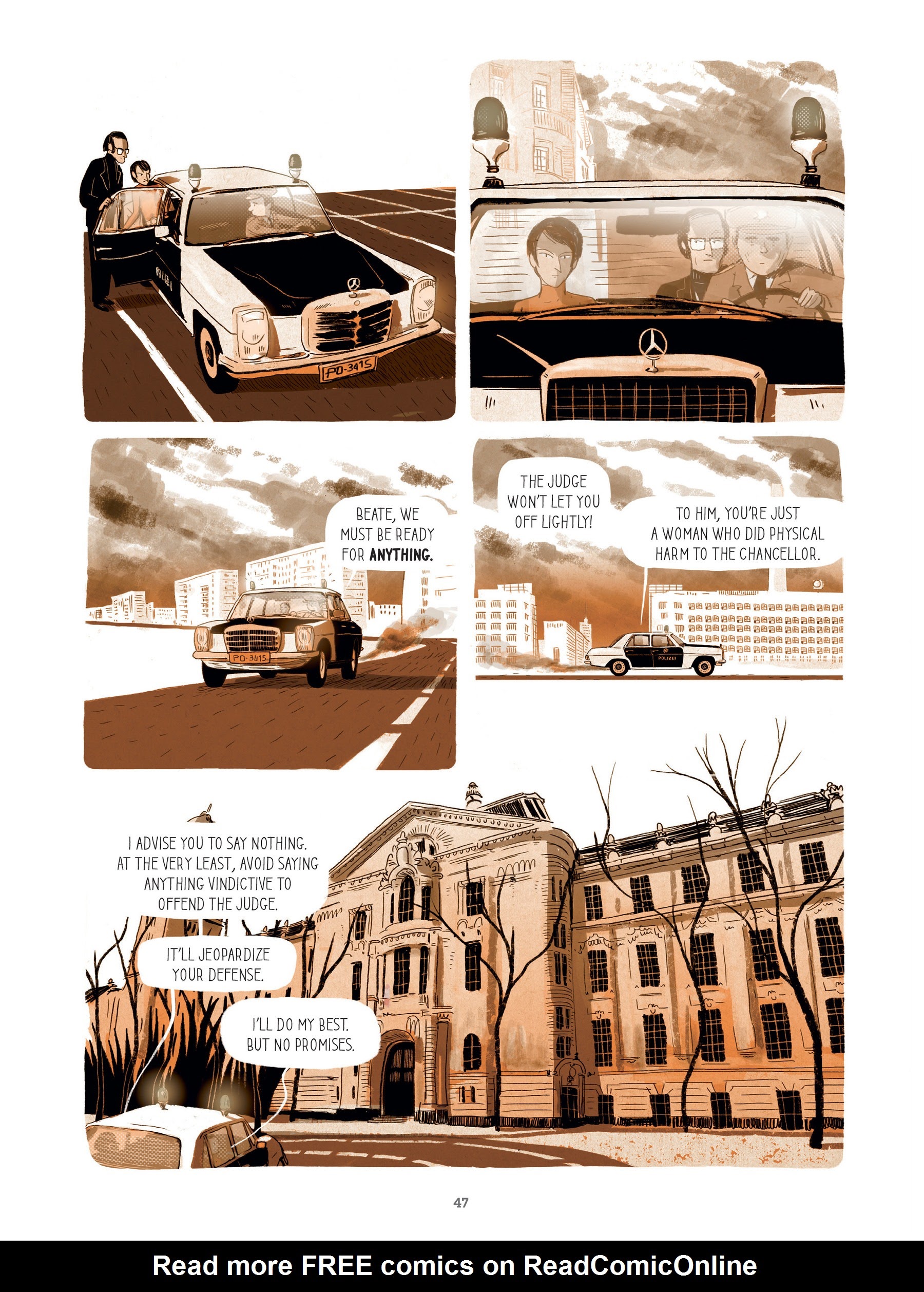 Read online For Justice: The Serge & Beate Klarsfeld Story comic -  Issue # TPB (Part 1) - 47