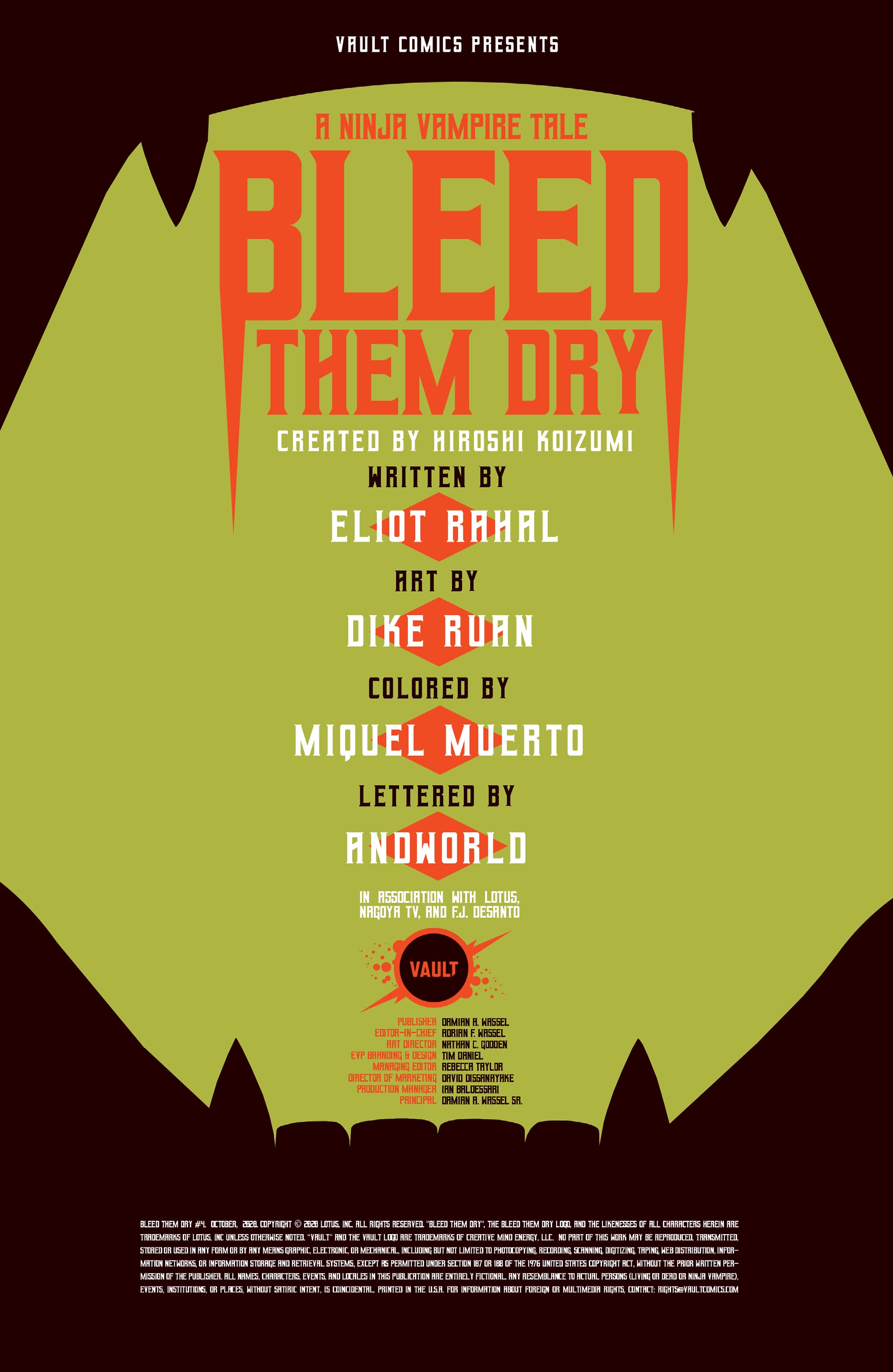 Read online Bleed Them Dry comic -  Issue #4 - 3