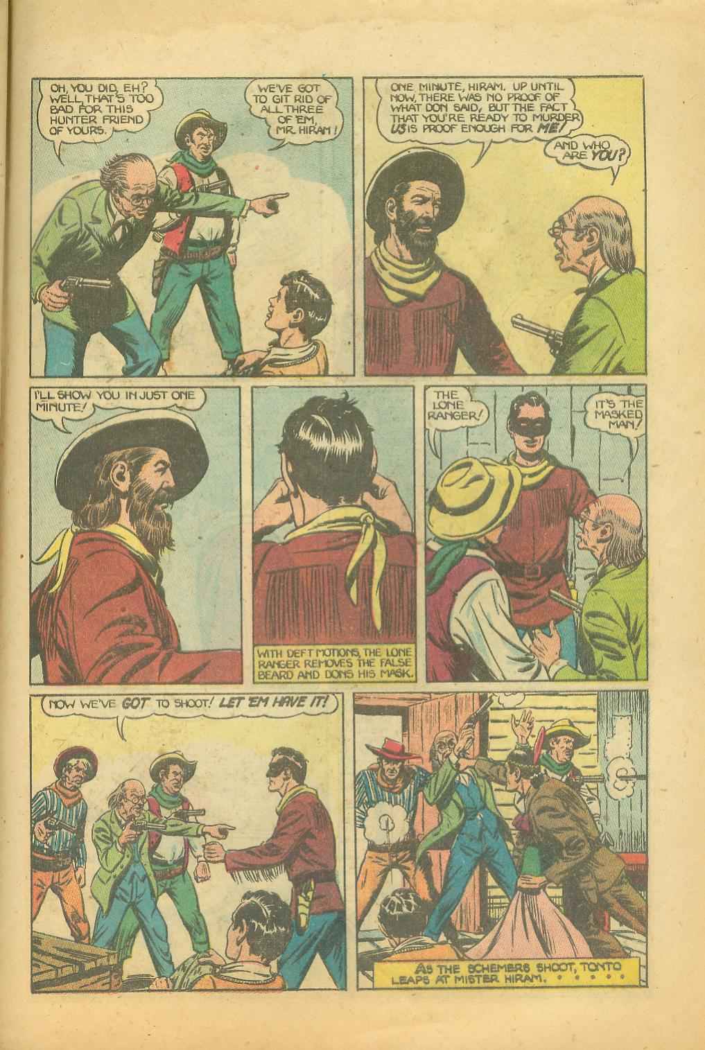 Read online The Lone Ranger (1948) comic -  Issue #31 - 37