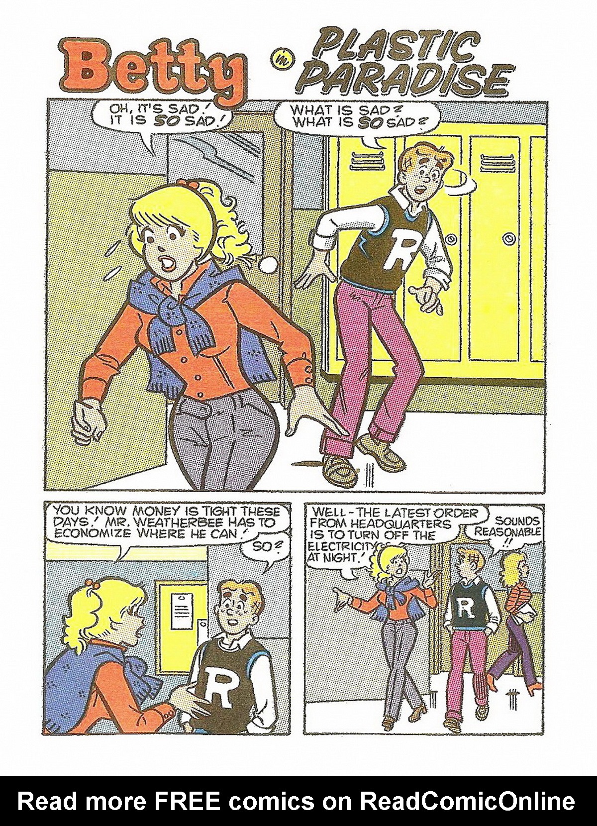 Read online Betty and Veronica Digest Magazine comic -  Issue #29 - 132