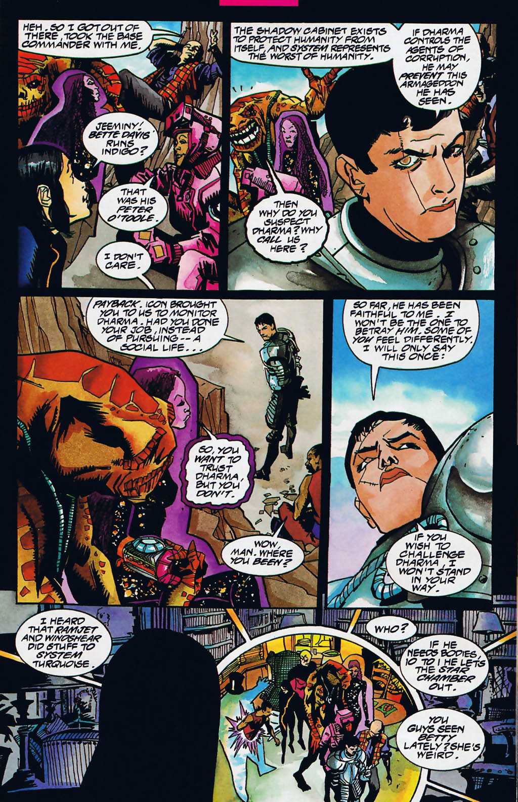 Read online Shadow Cabinet comic -  Issue #15 - 9