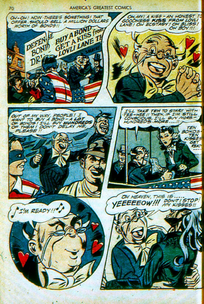 Read online America's Greatest Comics comic -  Issue #4 - 71