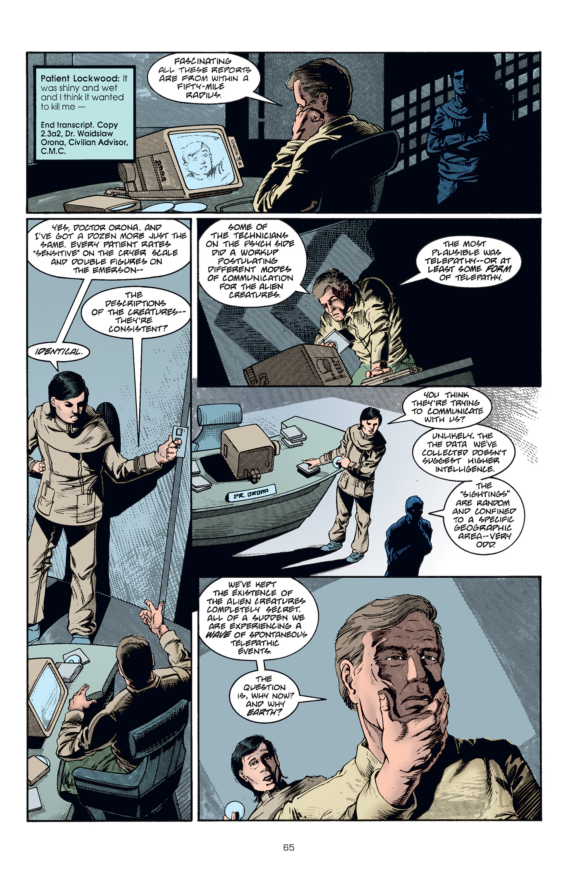 Read online Aliens: The Essential Comics comic -  Issue # TPB (Part 1) - 66