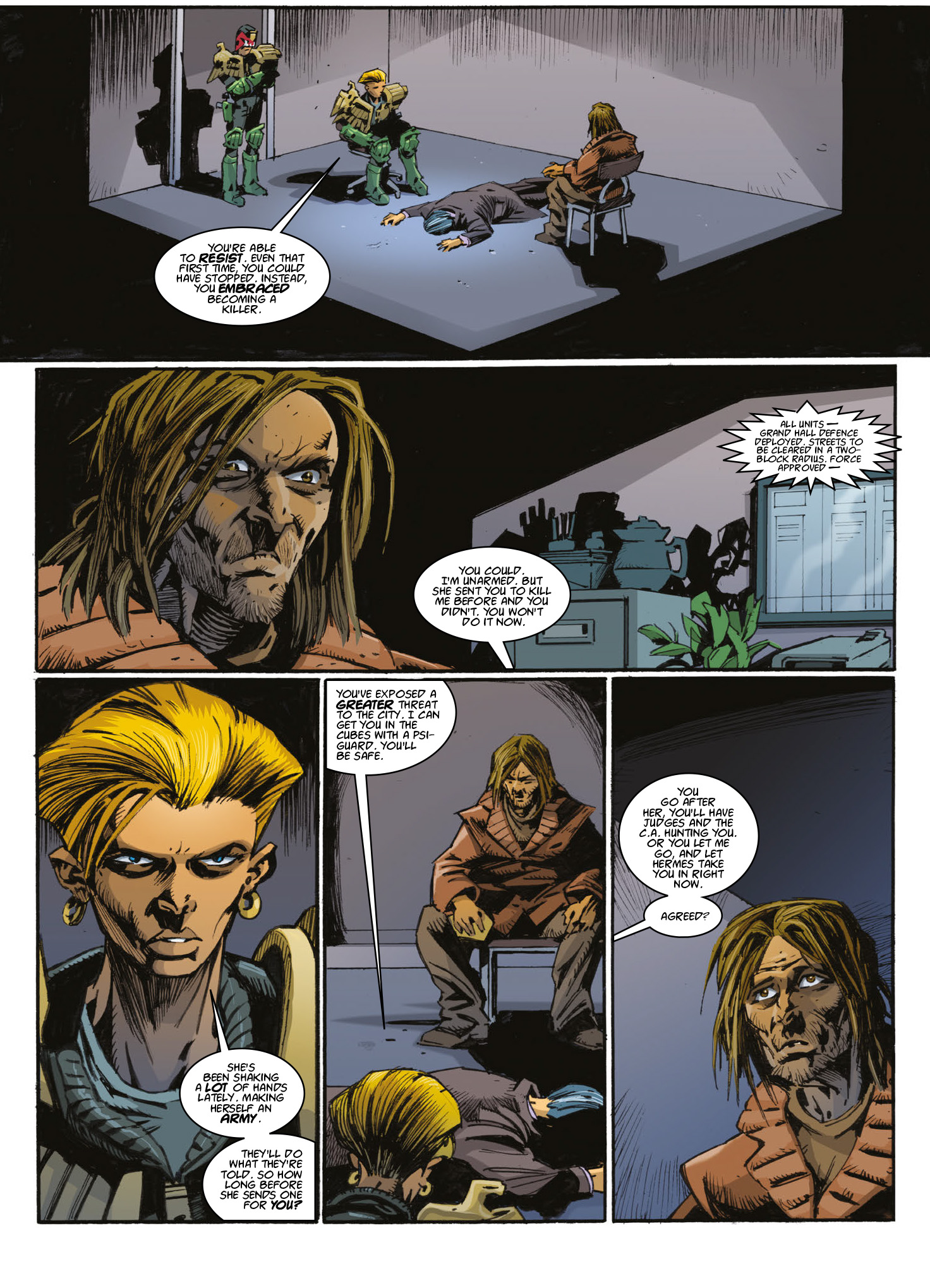 Read online Judge Dredd Megazine (Vol. 5) comic -  Issue #410 - 96