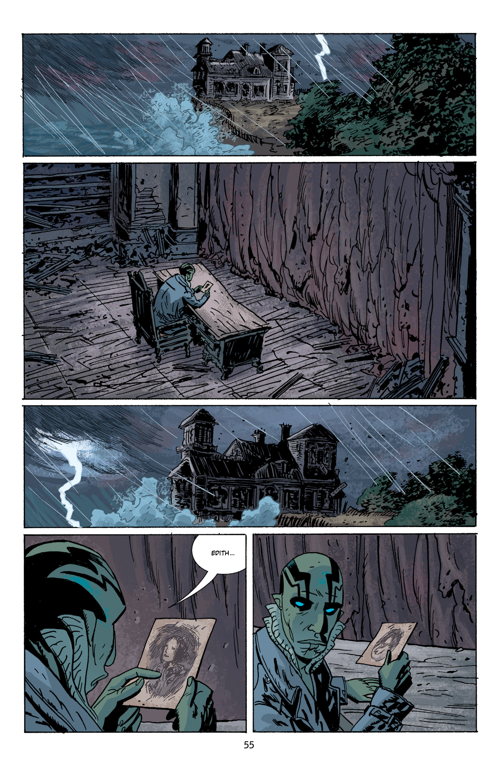 Read online B.P.R.D.: Plague of Frogs (2011) comic -  Issue # TPB 2 (Part 1) - 57
