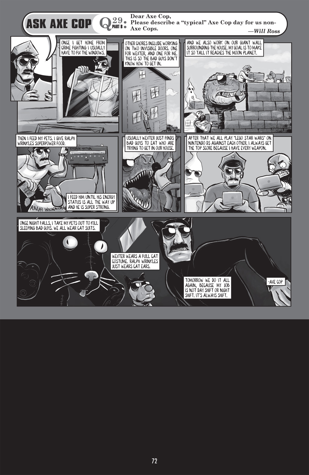 Read online Axe Cop comic -  Issue # TPB 1 - 72
