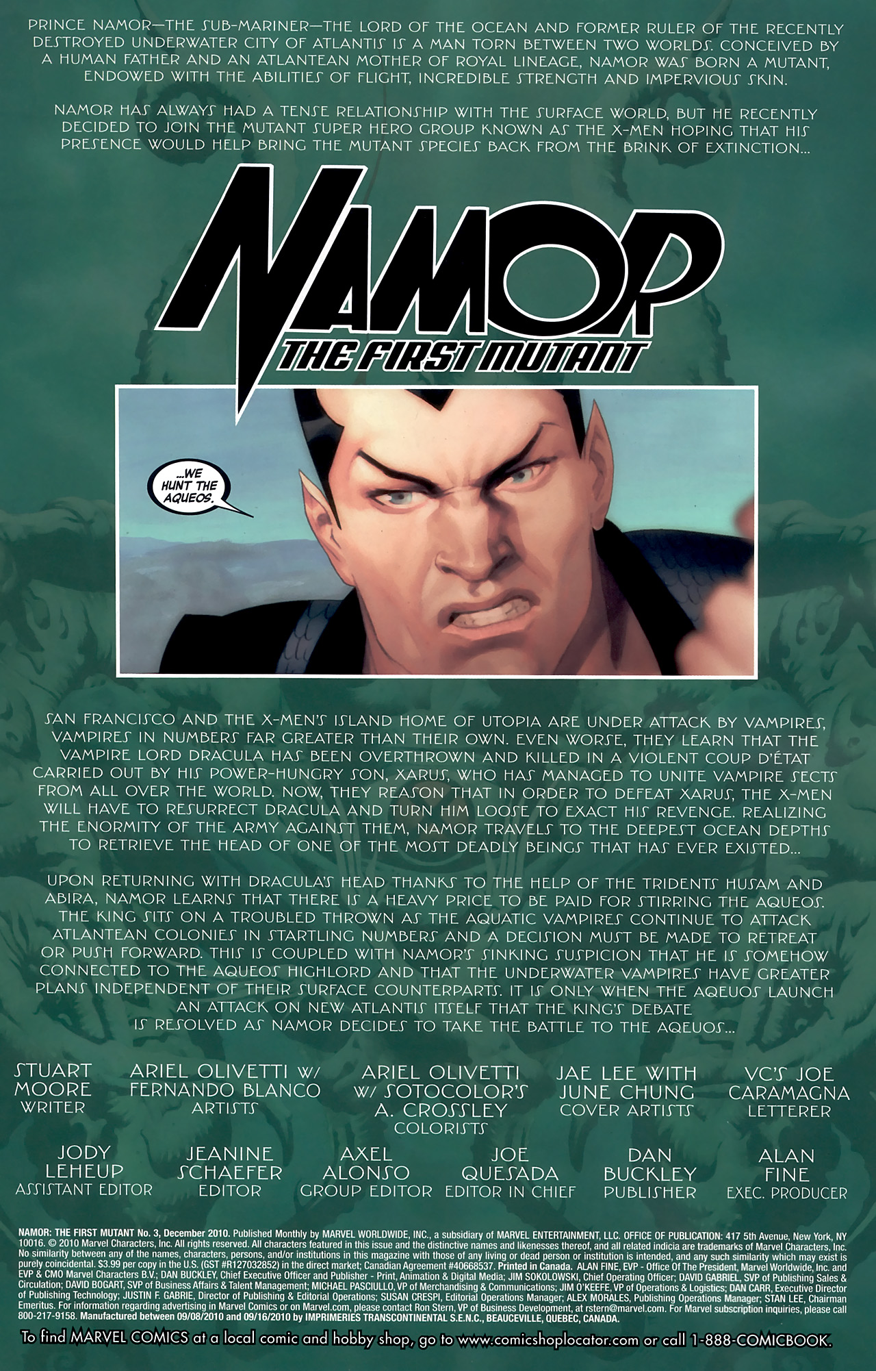 Read online Namor: The First Mutant comic -  Issue #3 - 2