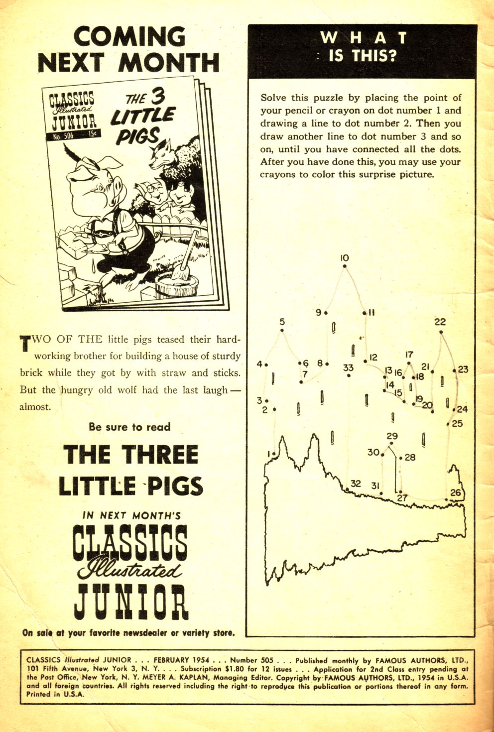 Read online Classics Illustrated Junior comic -  Issue #505 - 2