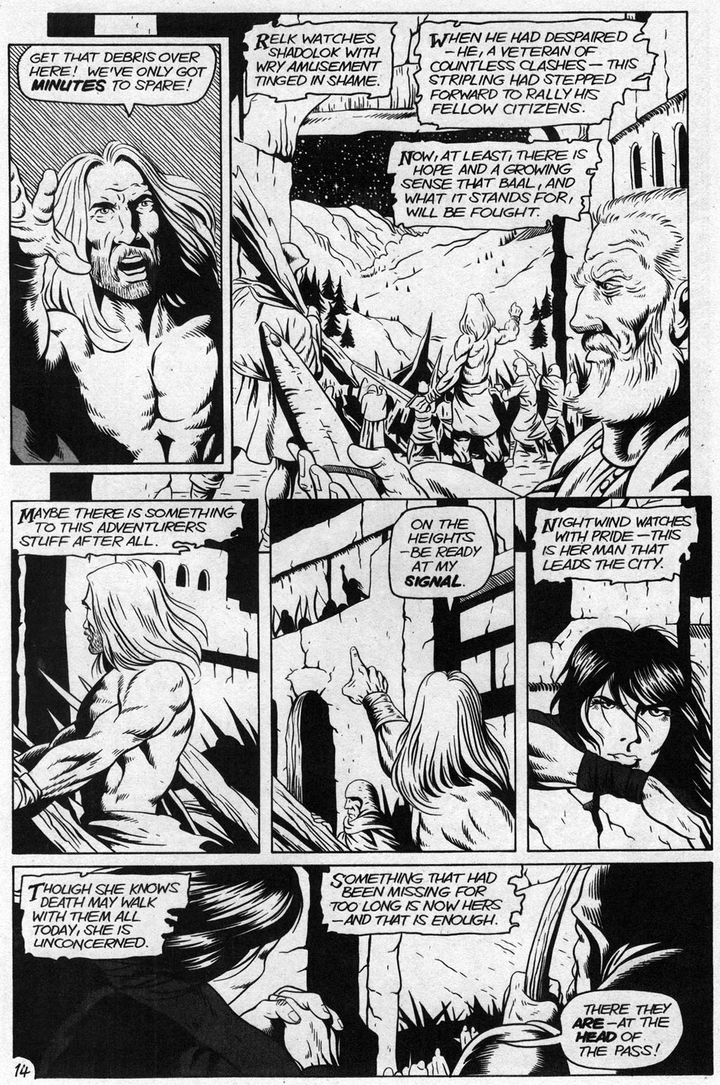 Read online Adventurers (1989) comic -  Issue #4 - 14